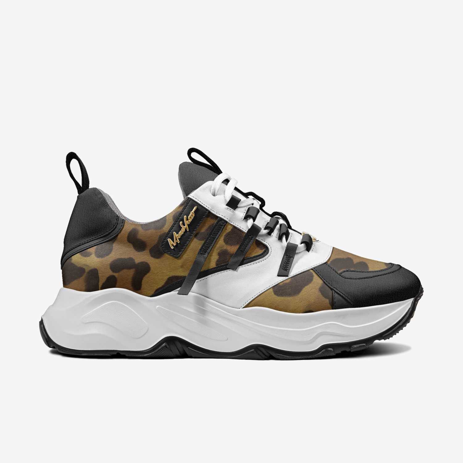 Moneyatti Bandz003 custom made in Italy shoes by Moneyatti Brand | Side view