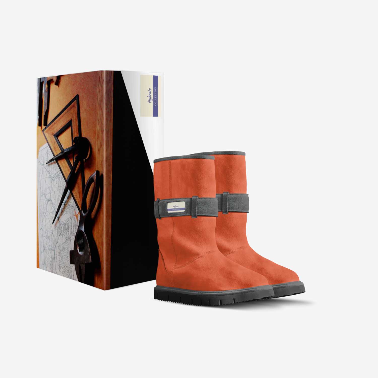Hydrate custom made in Italy shoes by Bobbie Parker | Box view