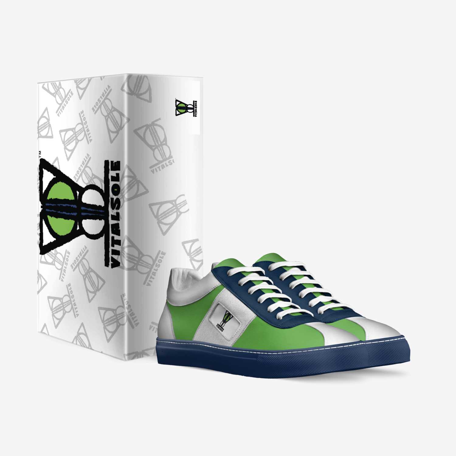 On Track custom made in Italy shoes by Olivia Lake | Box view