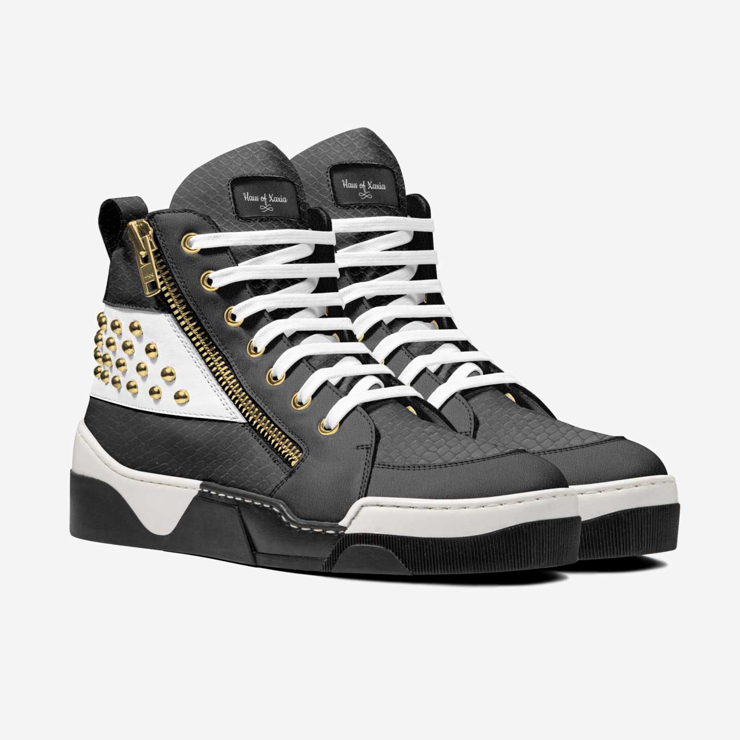 Haus of Xaxia custom made in Italy shoes by Thiago Decoene | Double view