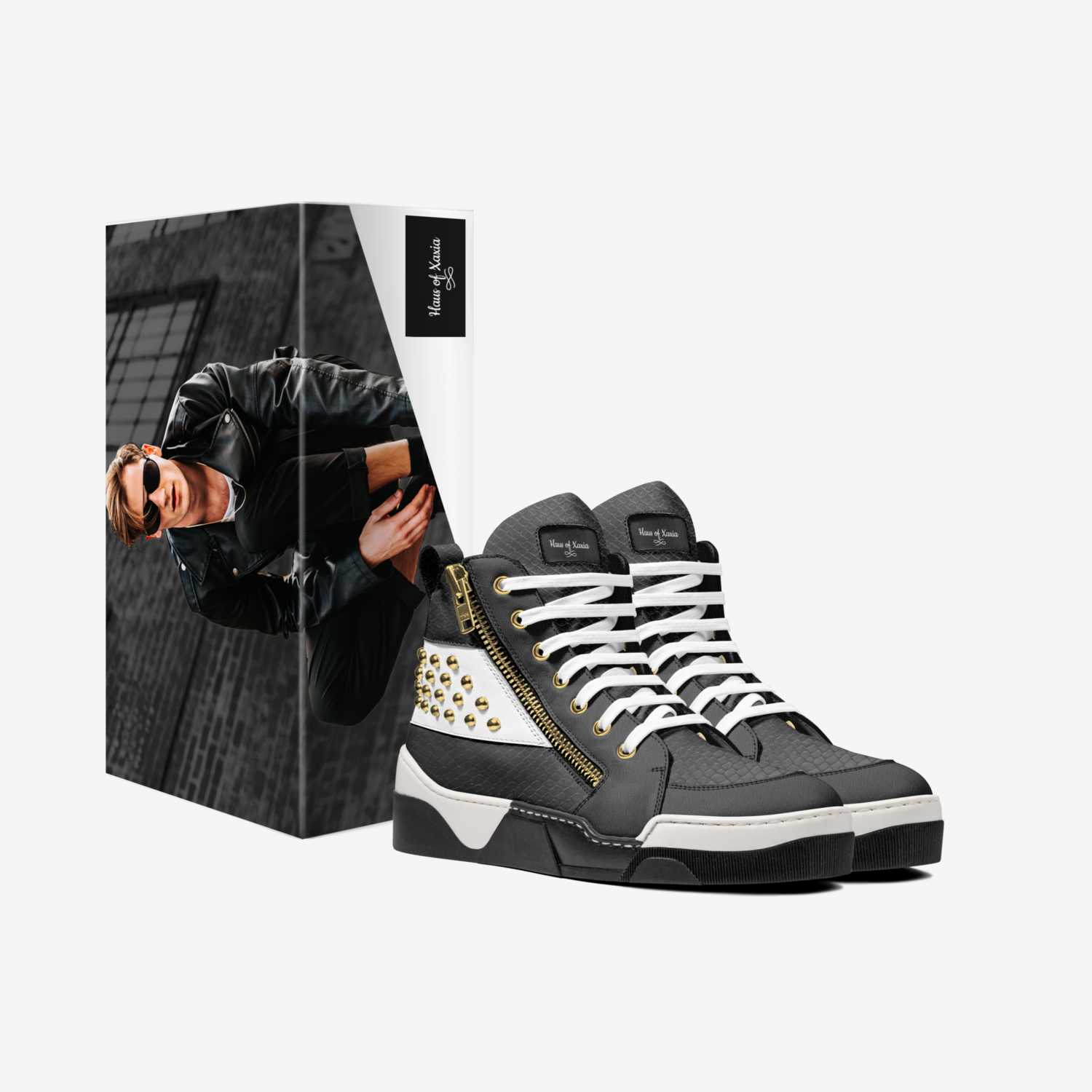Haus of Xaxia custom made in Italy shoes by Thiago Decoene | Box view