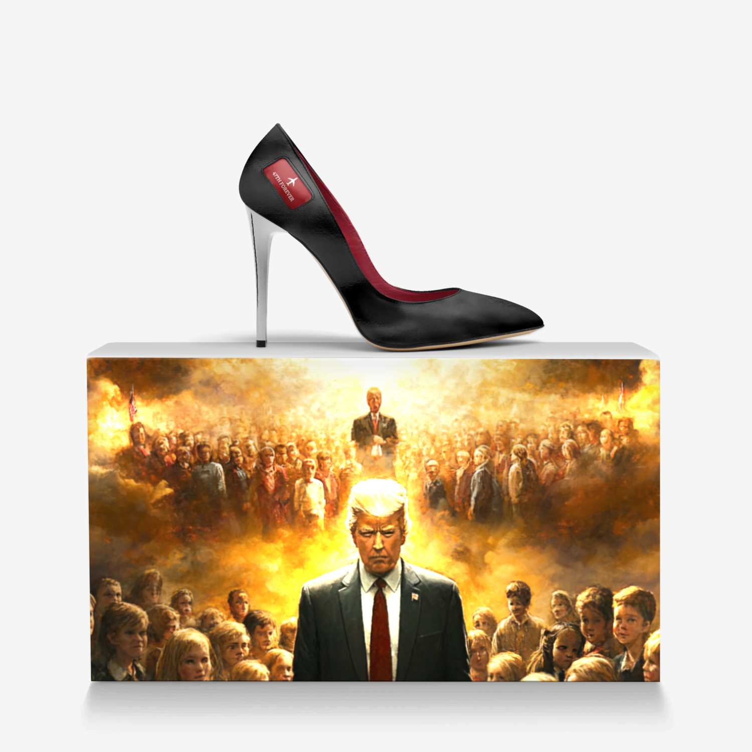 47TH FOREVER  custom made in Italy shoes by Instarlux.us | Over box view