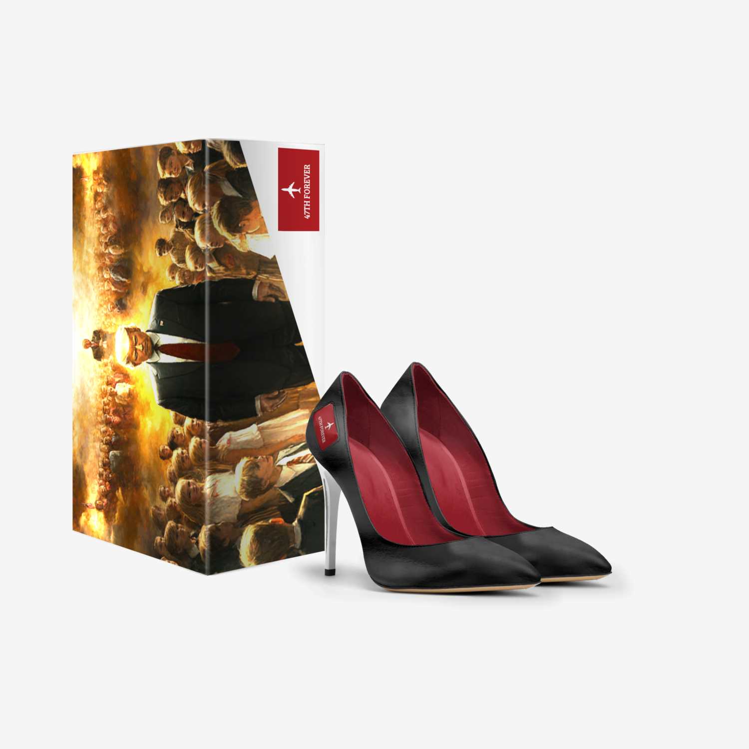 47TH FOREVER  custom made in Italy shoes by Instarlux.us | Box view