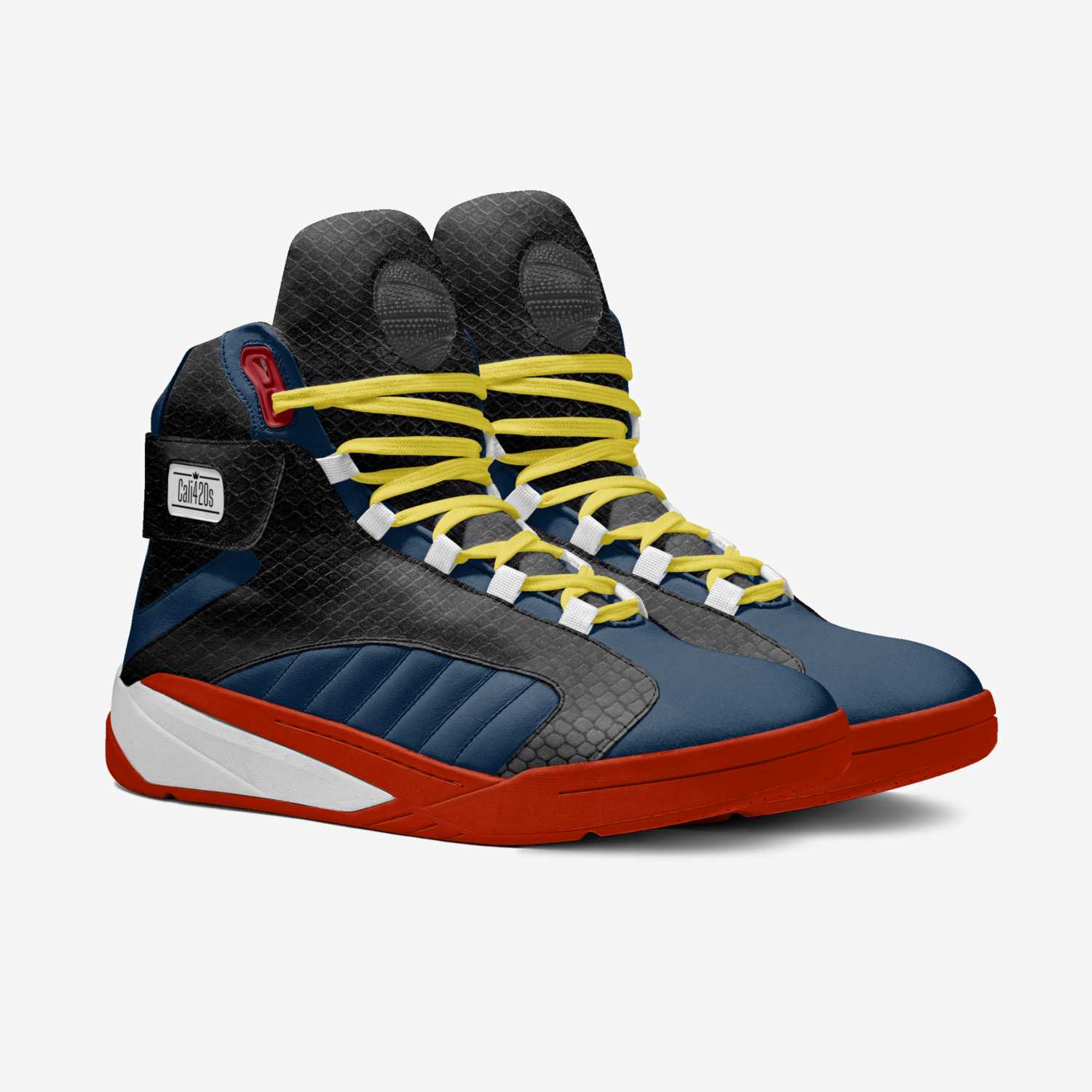Cali420s custom made in Italy shoes by Calib Feaster | Double view