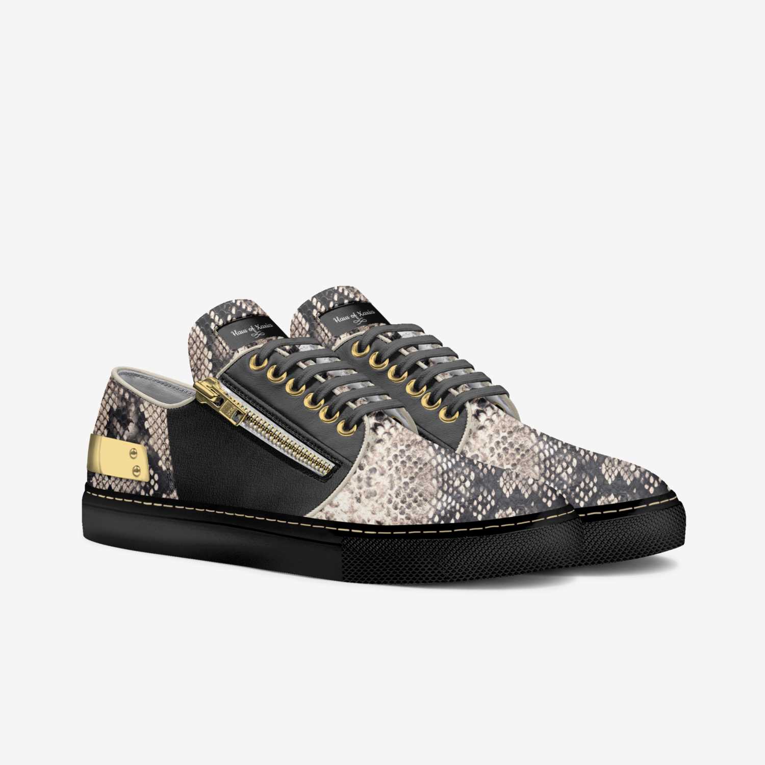 Haus of Xaxia custom made in Italy shoes by Thiago Decoene | Double view