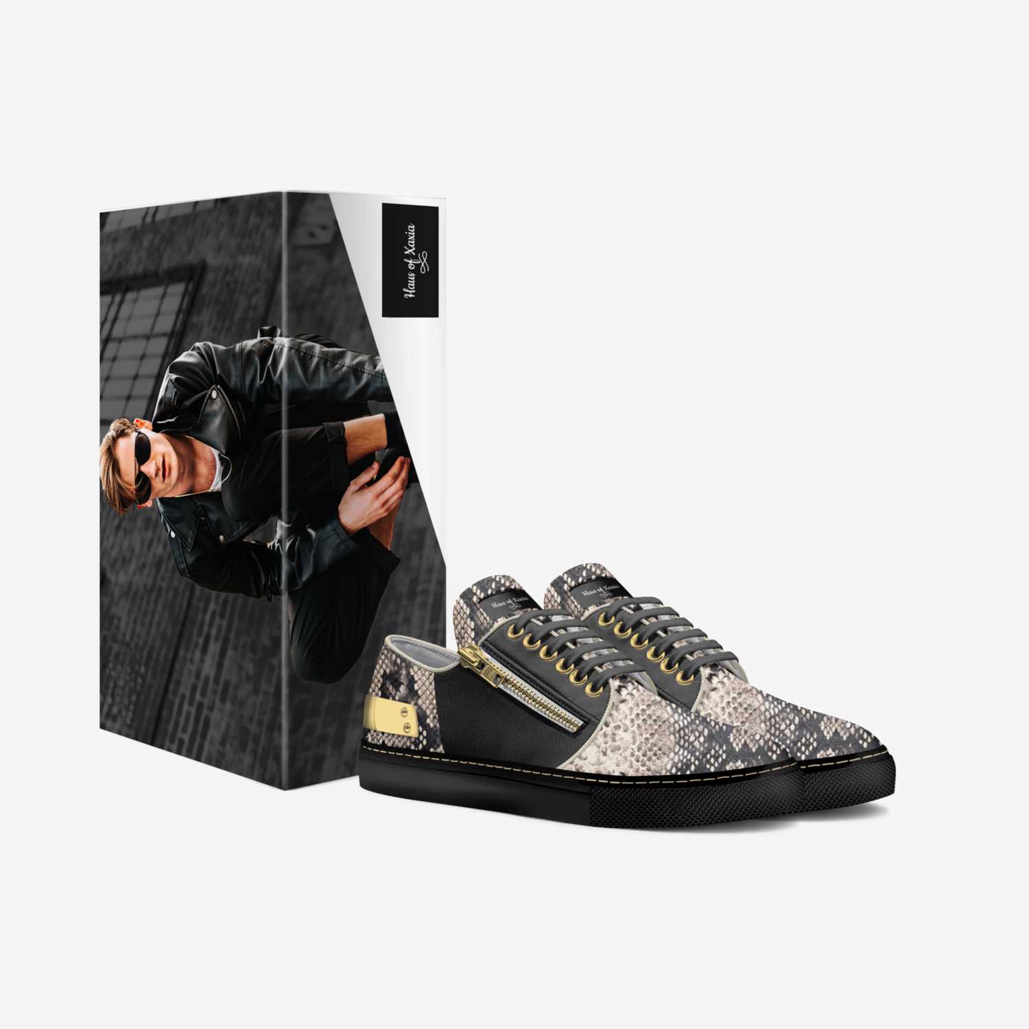 Haus of Xaxia custom made in Italy shoes by Thiago Decoene | Box view