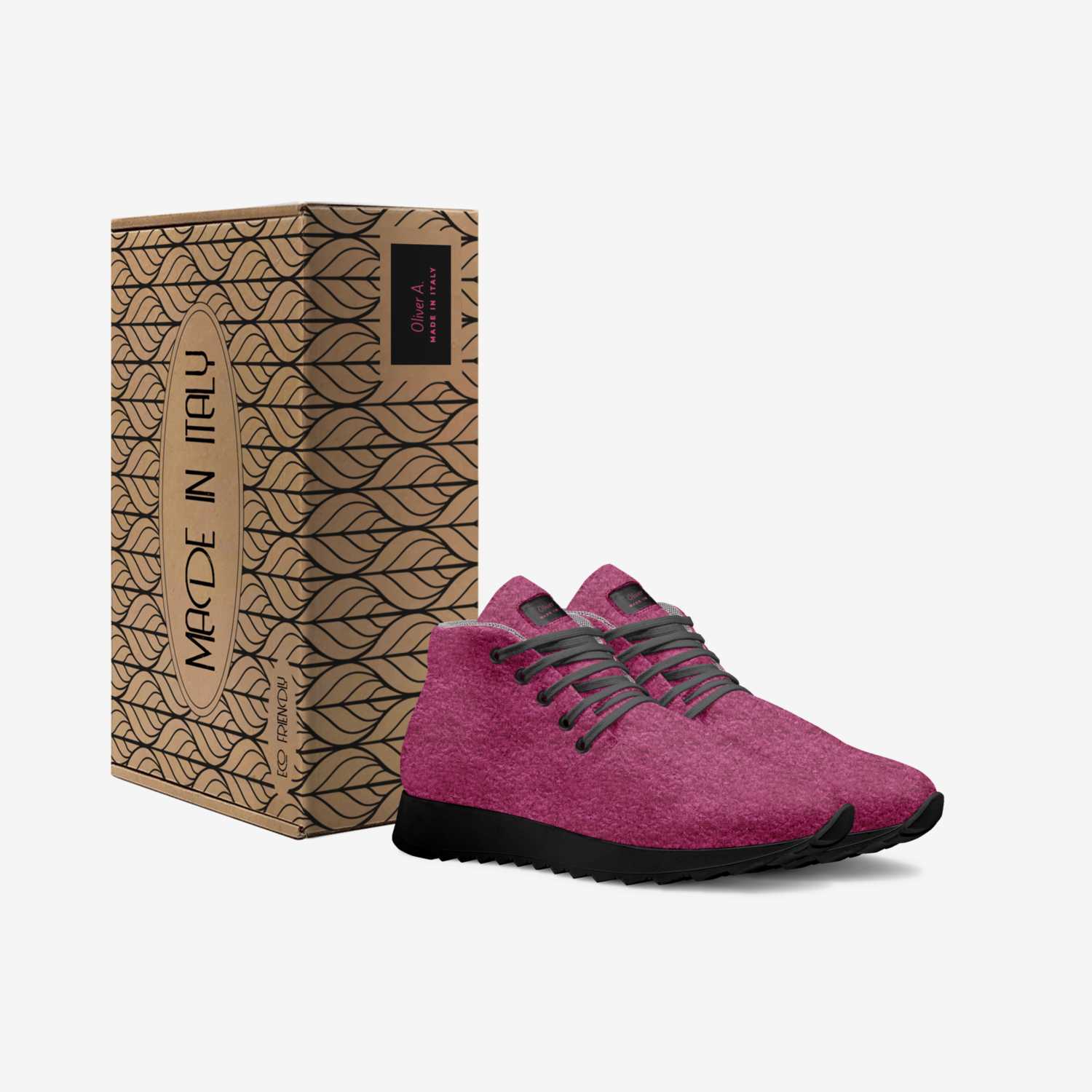 Oliver A.  custom made in Italy shoes by Ángel Olivera | Box view