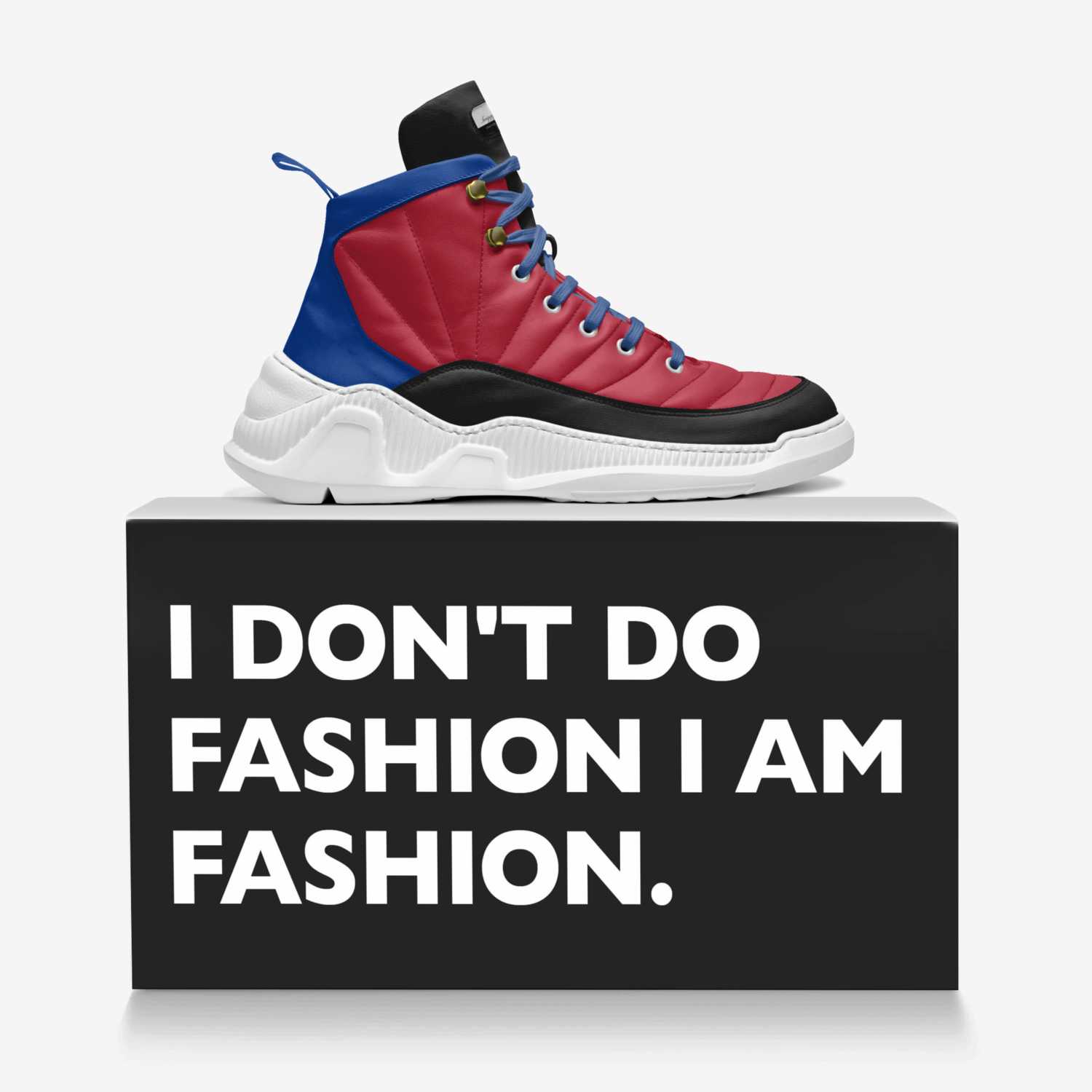 Twiggy Footwear custom made in Italy shoes by Brandon Danard | Over box view