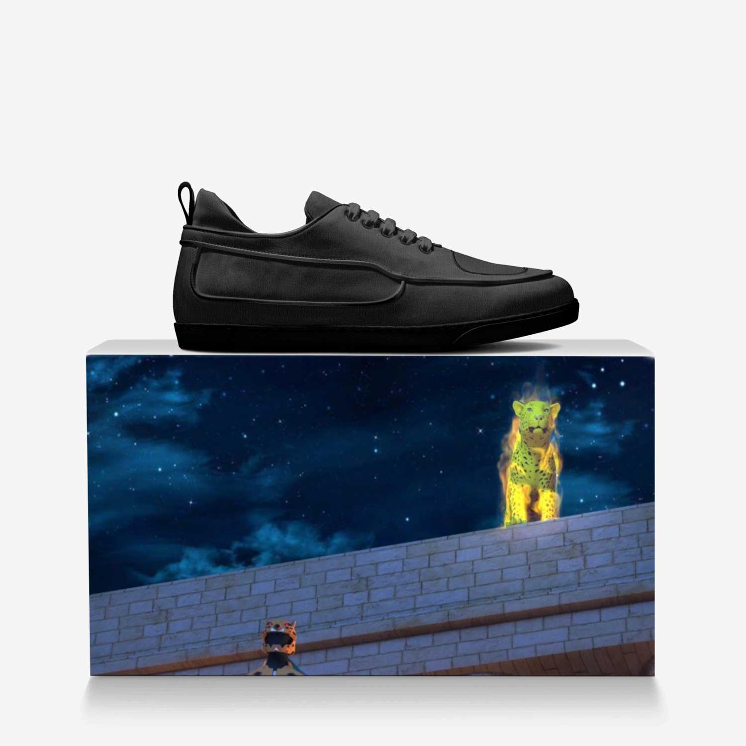 milano_emo custom made in Italy shoes by Morris Scales | Over box view