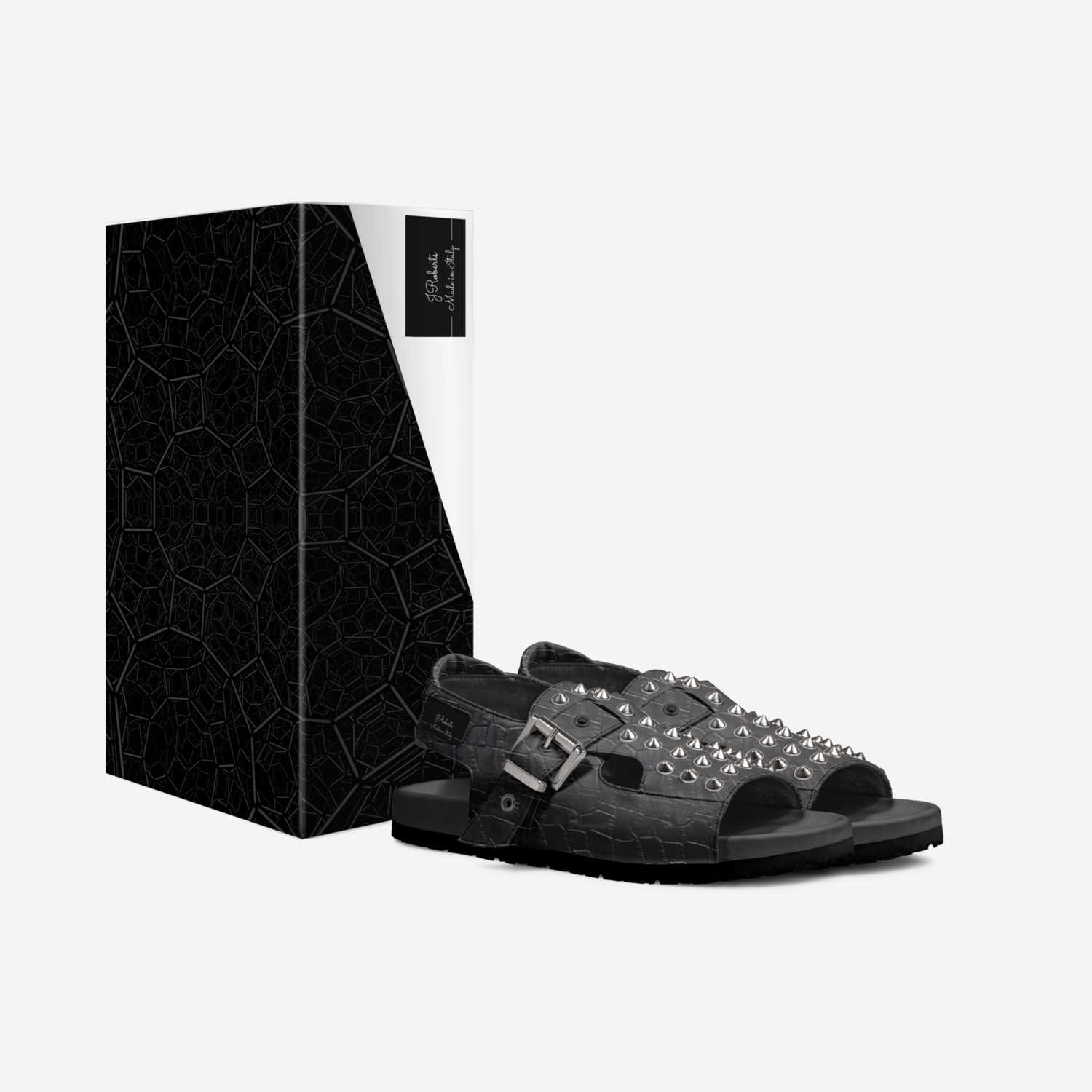 JRoberts custom made in Italy shoes by Jaylen Black | Box view