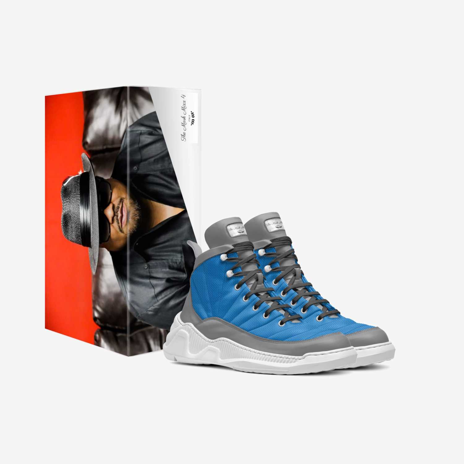 The Mark Mixx 4 custom made in Italy shoes by Jamon Gibbs | Box view