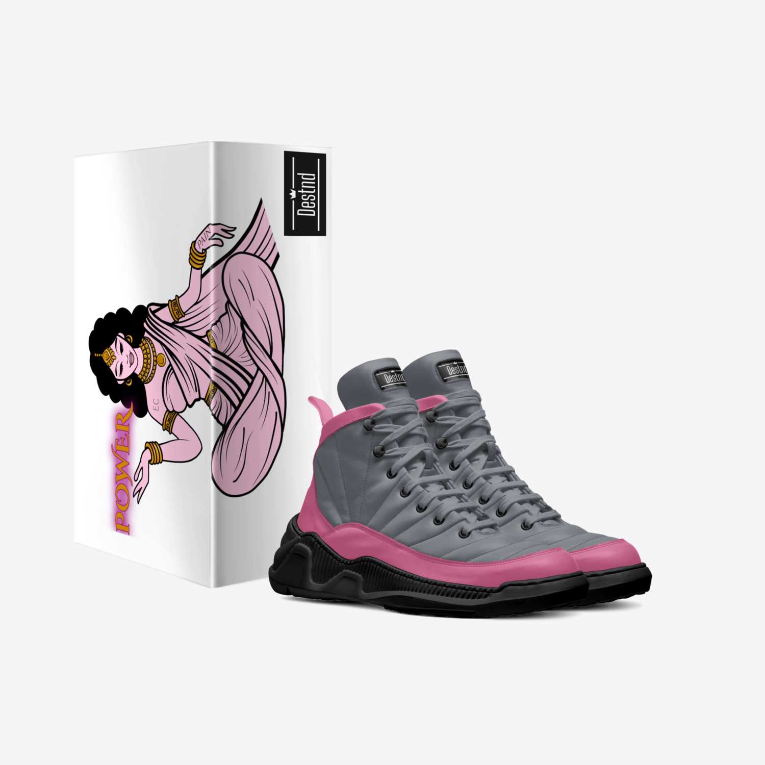 Destnd custom made in Italy shoes by Dynique Moore | Box view