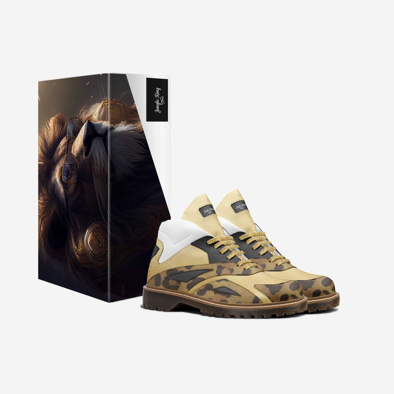 Jungle King custom made in Italy shoes by Diana Joe | Box view