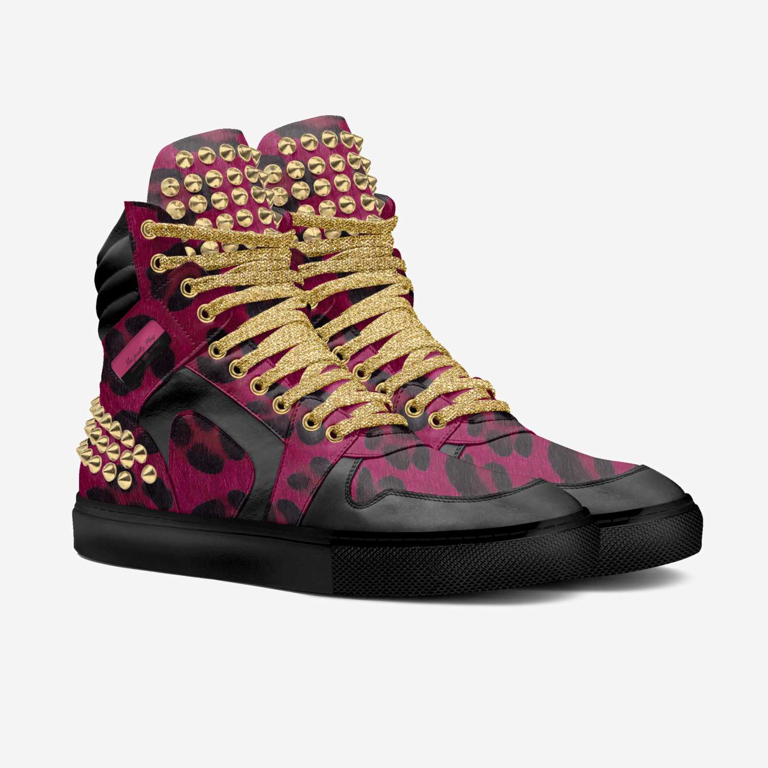 The pretty Plug custom made in Italy shoes by Ny-leeka Jackson | Double view