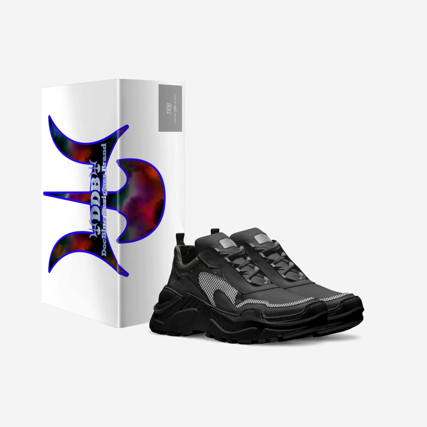 DDB custom made in Italy shoes by Michael Bluett | Box view