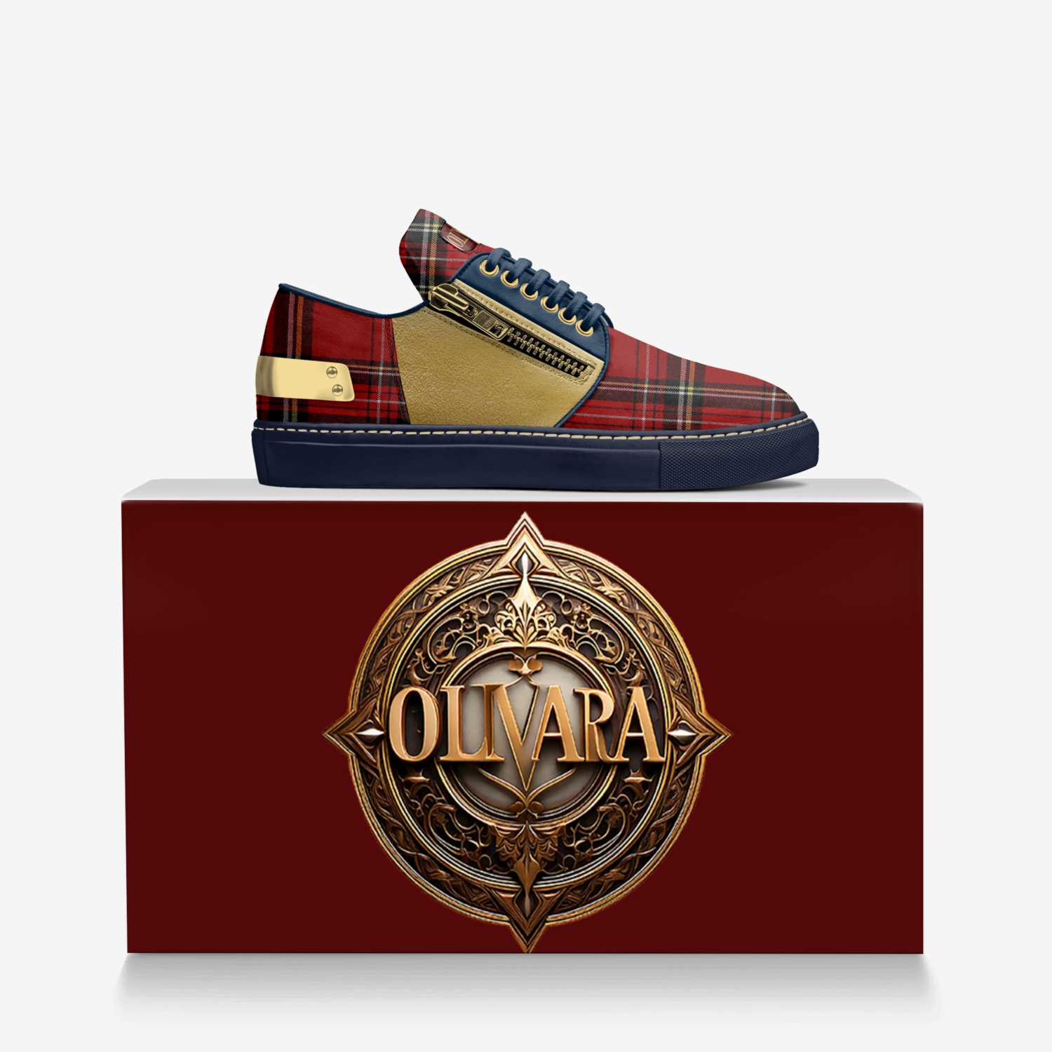 IgniteX custom made in Italy shoes by Kelly Gordon | Over box view