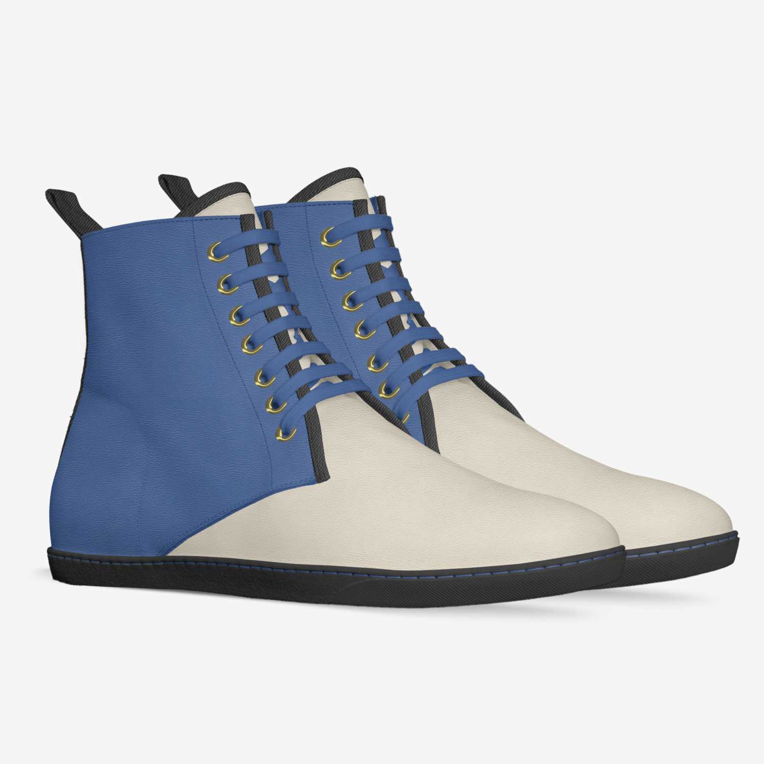 fresh custom made in Italy shoes by Mannie Fresh | Double view