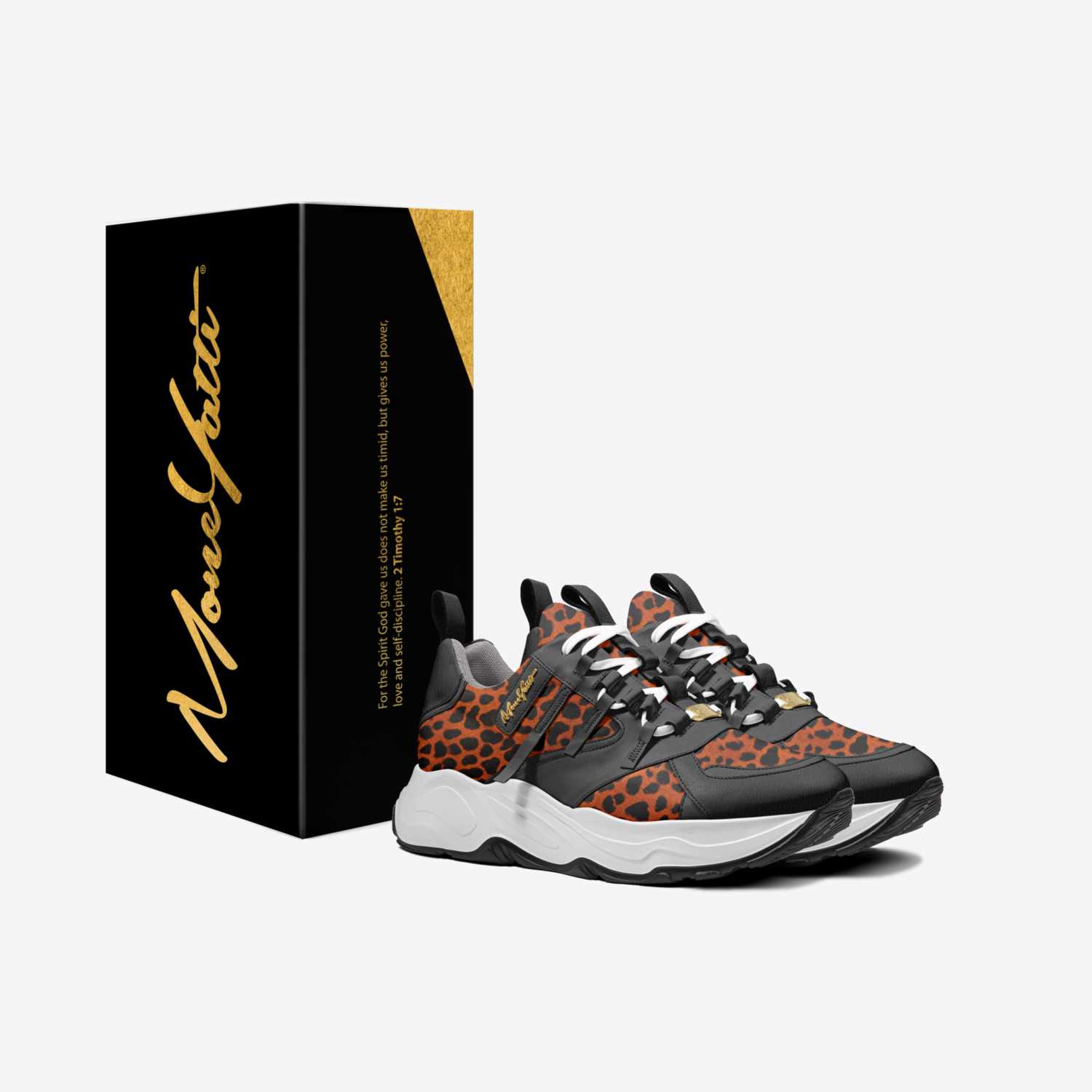 Moneyatti Bandz003 custom made in Italy shoes by Moneyatti Brand | Box view