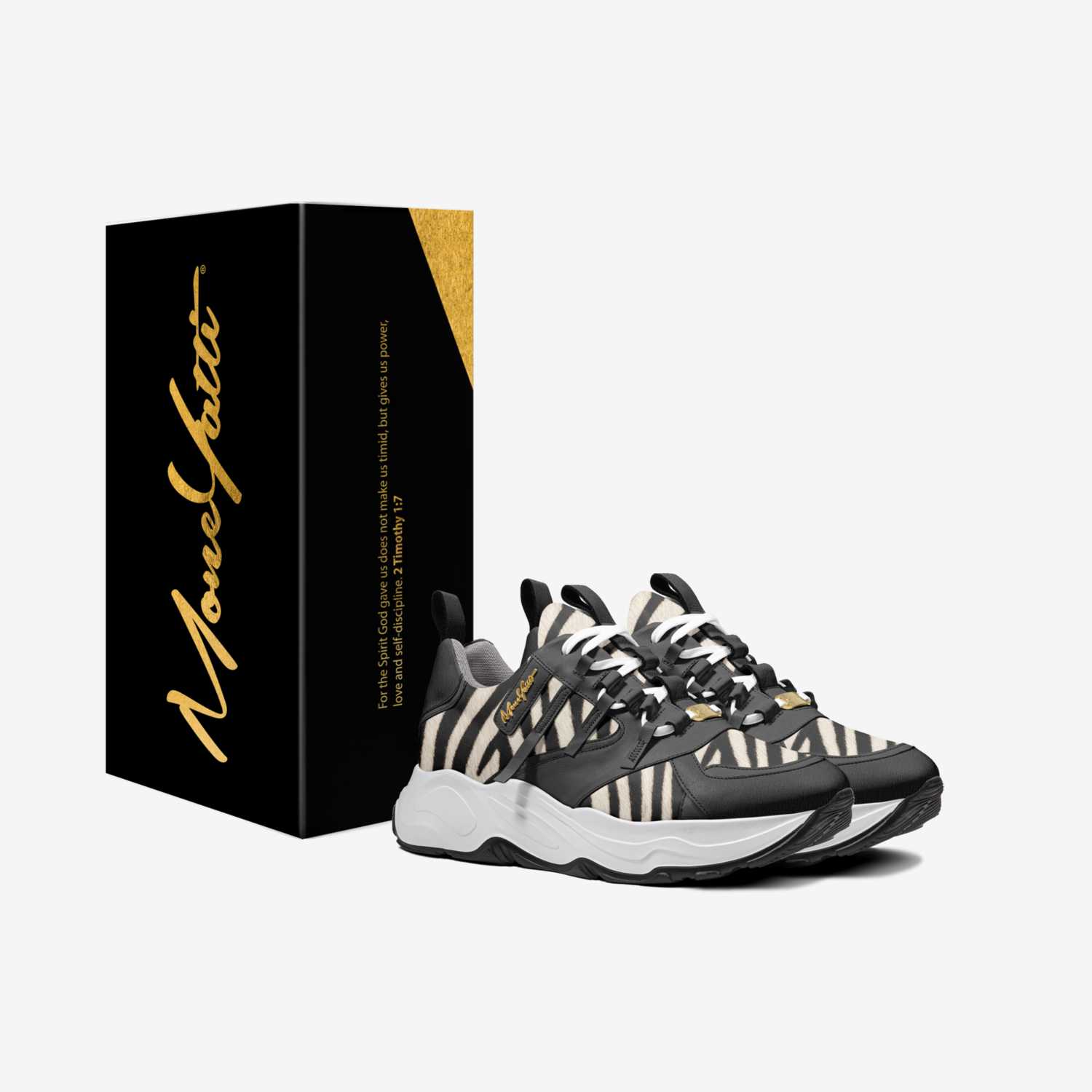 Moneyatti Bandz004 custom made in Italy shoes by Moneyatti Brand | Box view