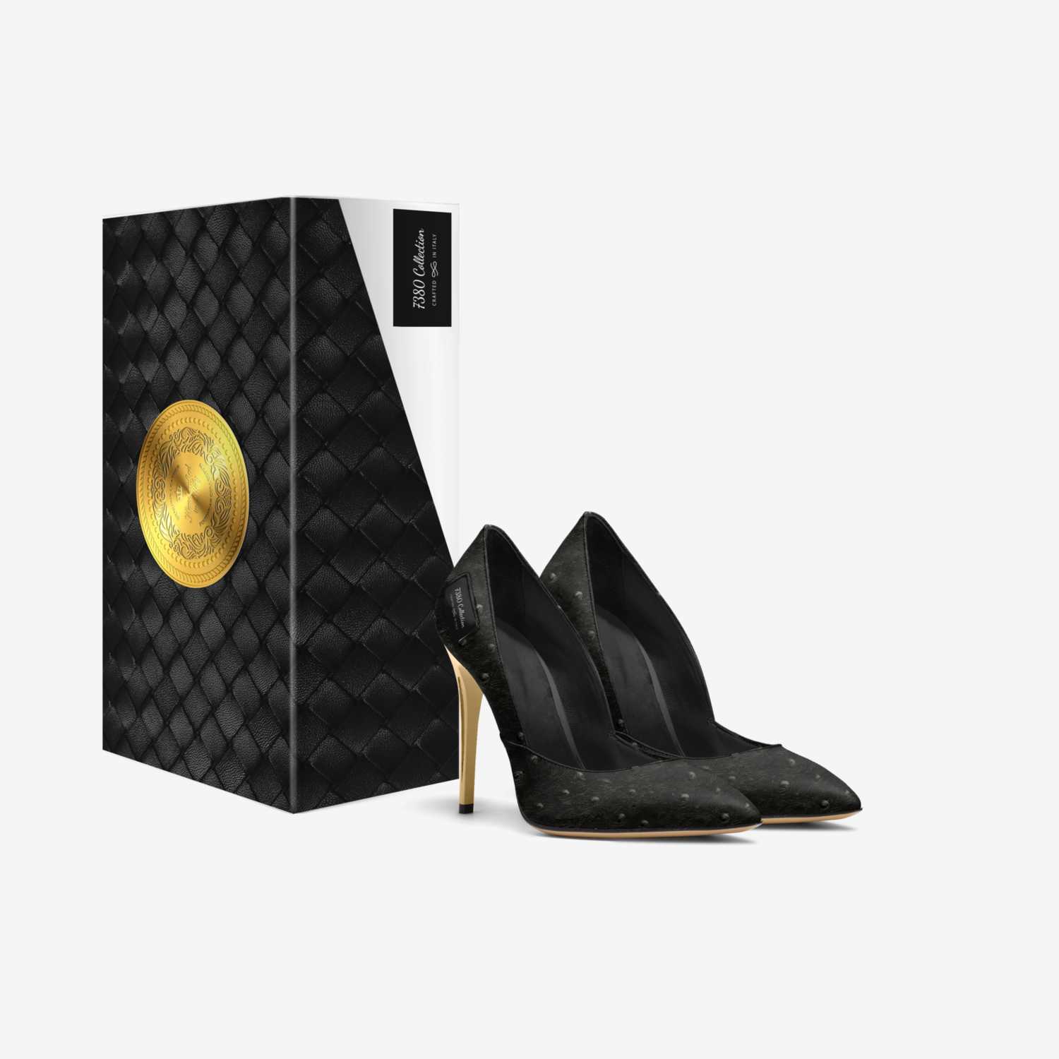 7380 Collection custom made in Italy shoes by Dashanti Standberry | Box view