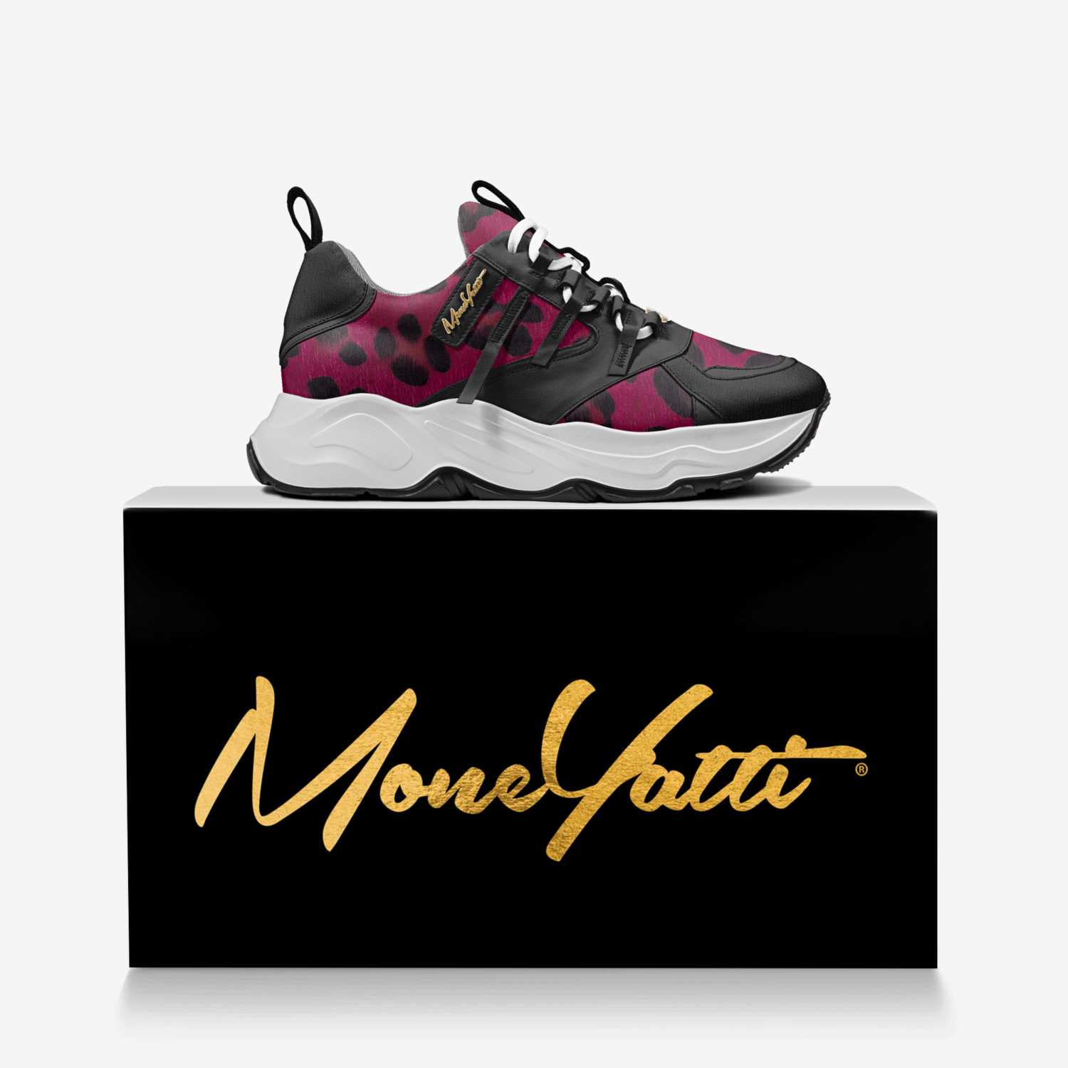 Moneyatti Bandz005 custom made in Italy shoes by Moneyatti Brand | Over box view