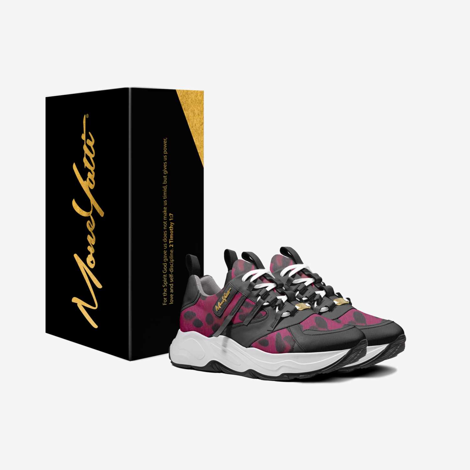 Moneyatti Bandz005 custom made in Italy shoes by Moneyatti Brand | Box view