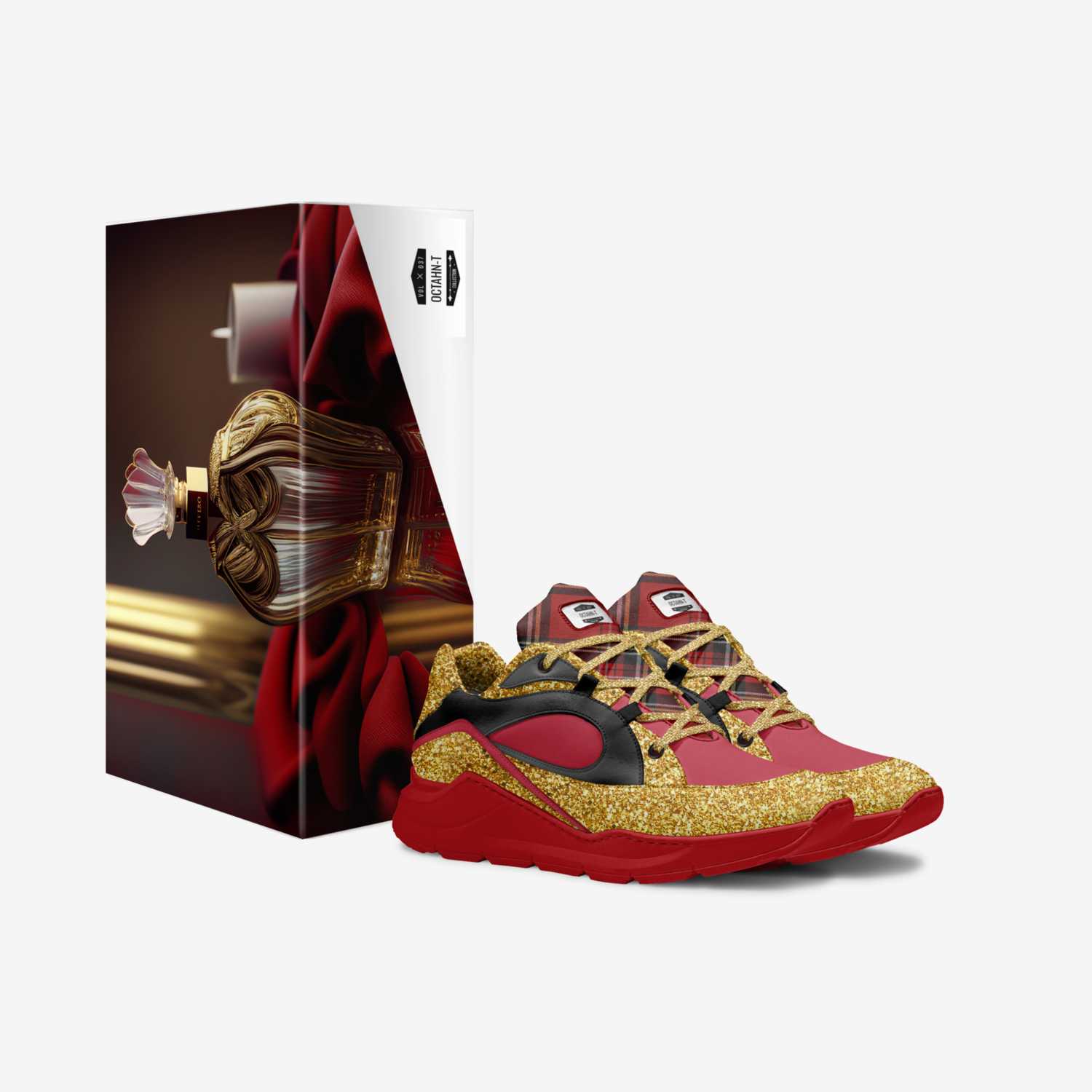 OCTAHN-T  custom made in Italy shoes by Thaddeus Hancock | Box view