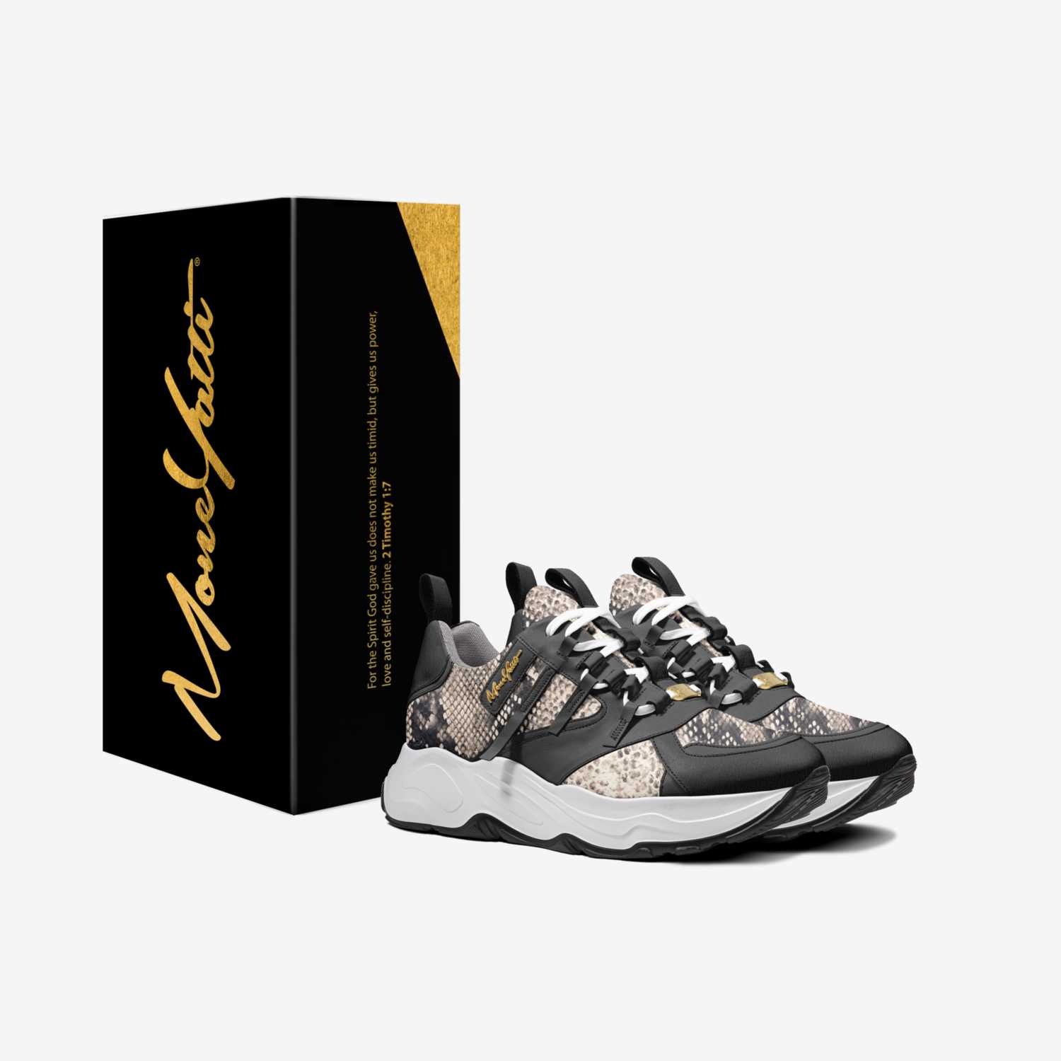 MONEYATTI BANDZ009 custom made in Italy shoes by Moneyatti Brand | Box view