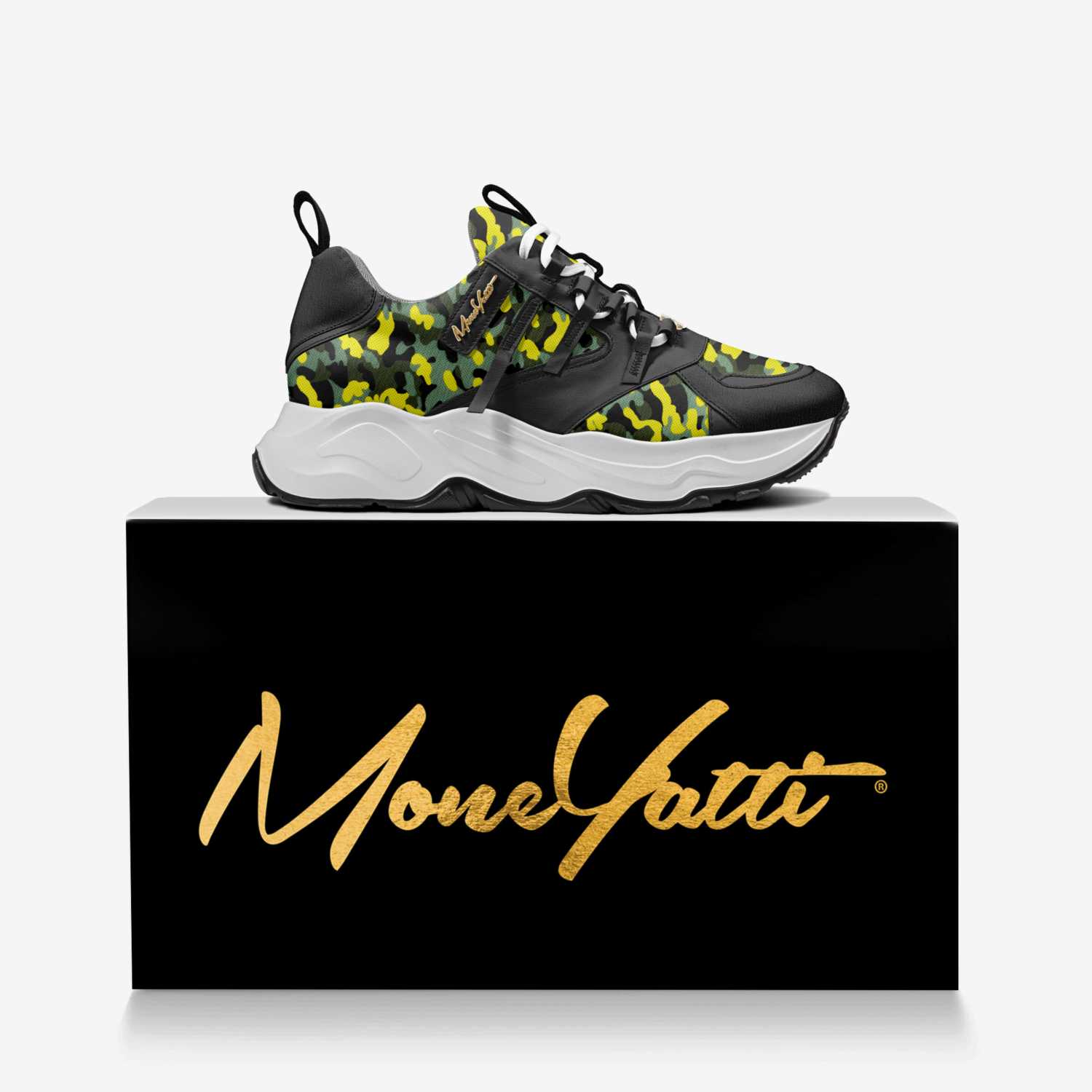 MONEYATTI BANDZ010 custom made in Italy shoes by Moneyatti Brand | Over box view