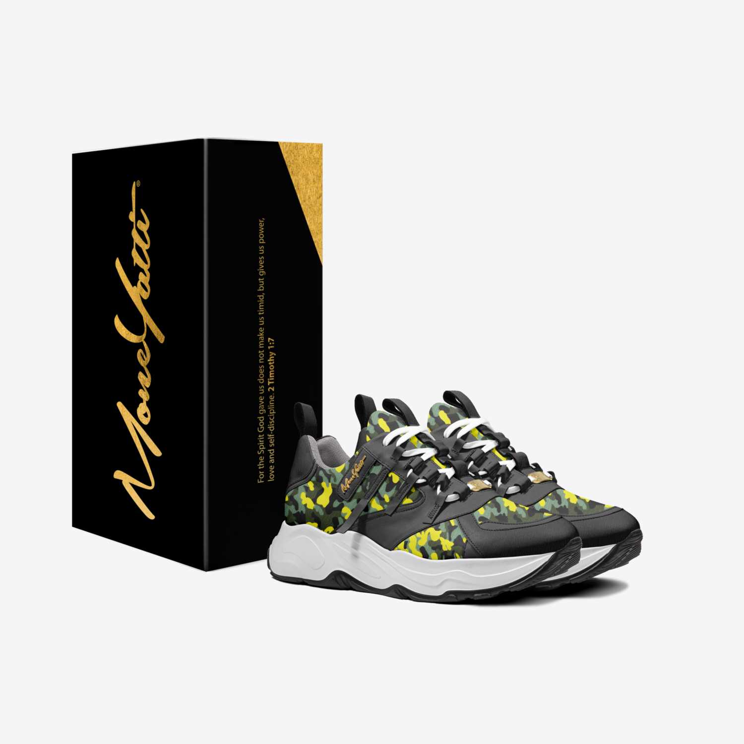 MONEYATTI BANDZ010 custom made in Italy shoes by Moneyatti Brand | Box view