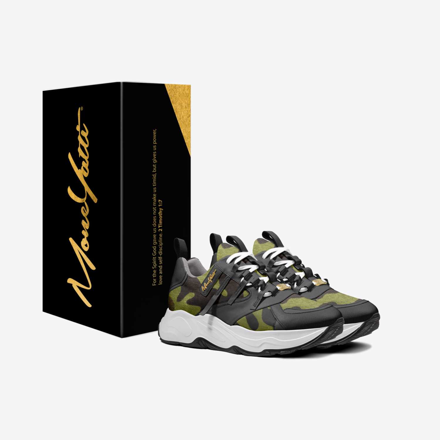 MONEYATTI BANDZ011 custom made in Italy shoes by Moneyatti Brand | Box view