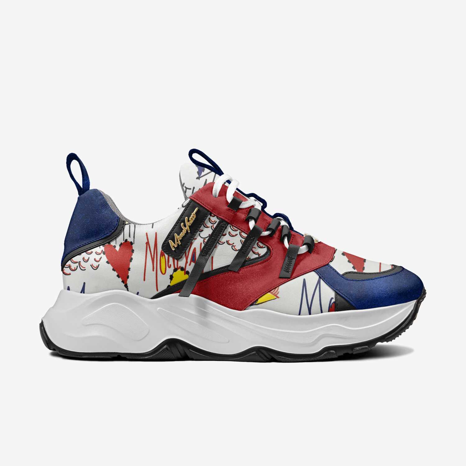 MONEYATTI BANDZ012 custom made in Italy shoes by Moneyatti Brand | Side view