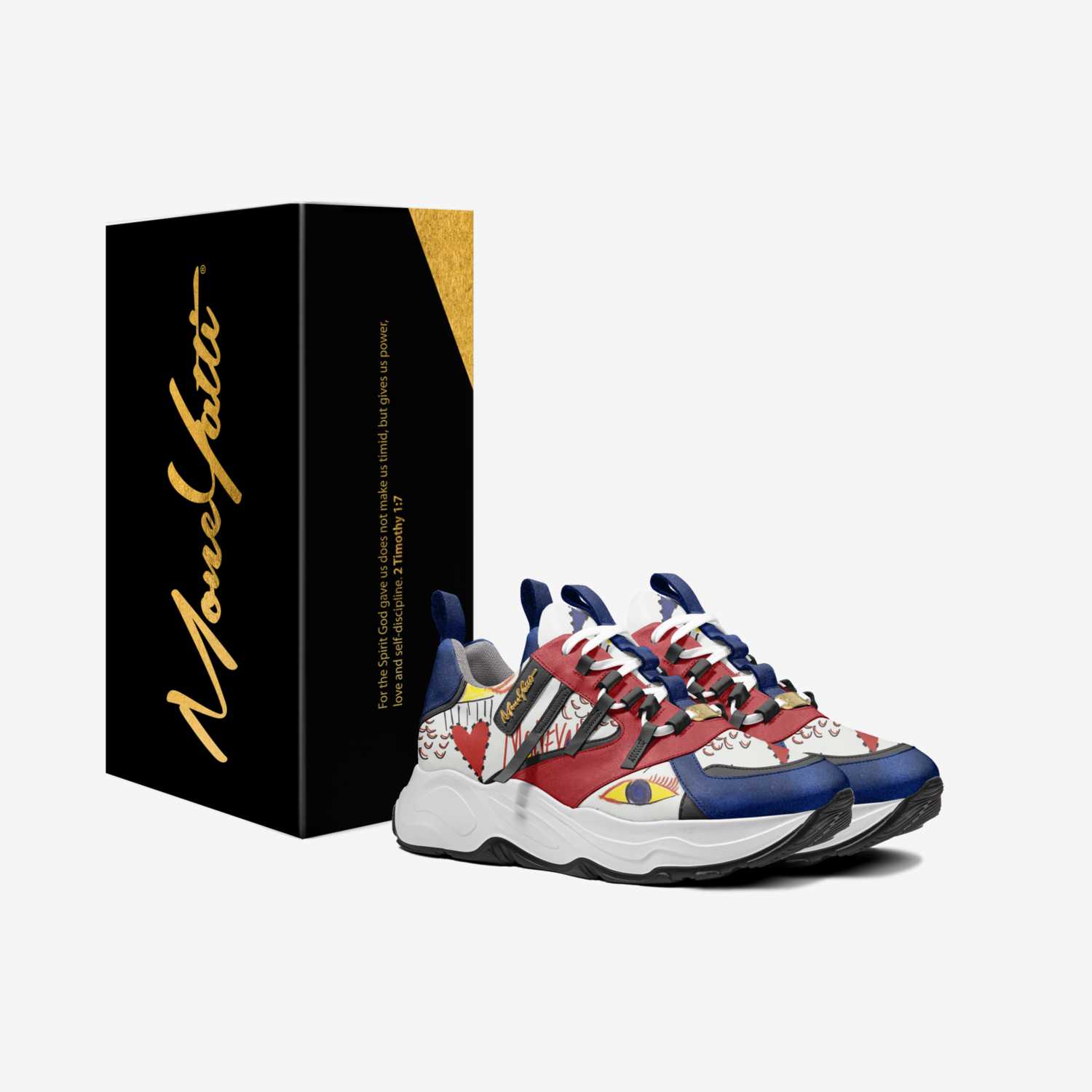 MONEYATTI BANDZ012 custom made in Italy shoes by Moneyatti Brand | Box view