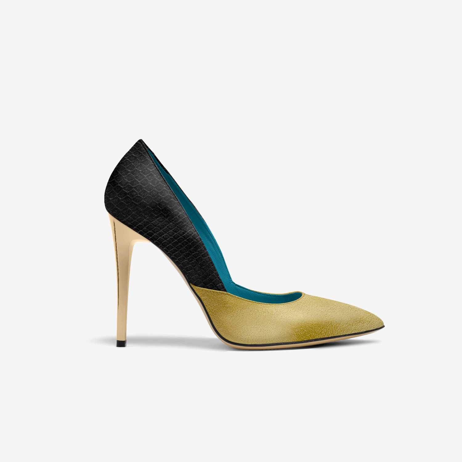 Reesa custom made in Italy shoes by Lareesa Long | Side view