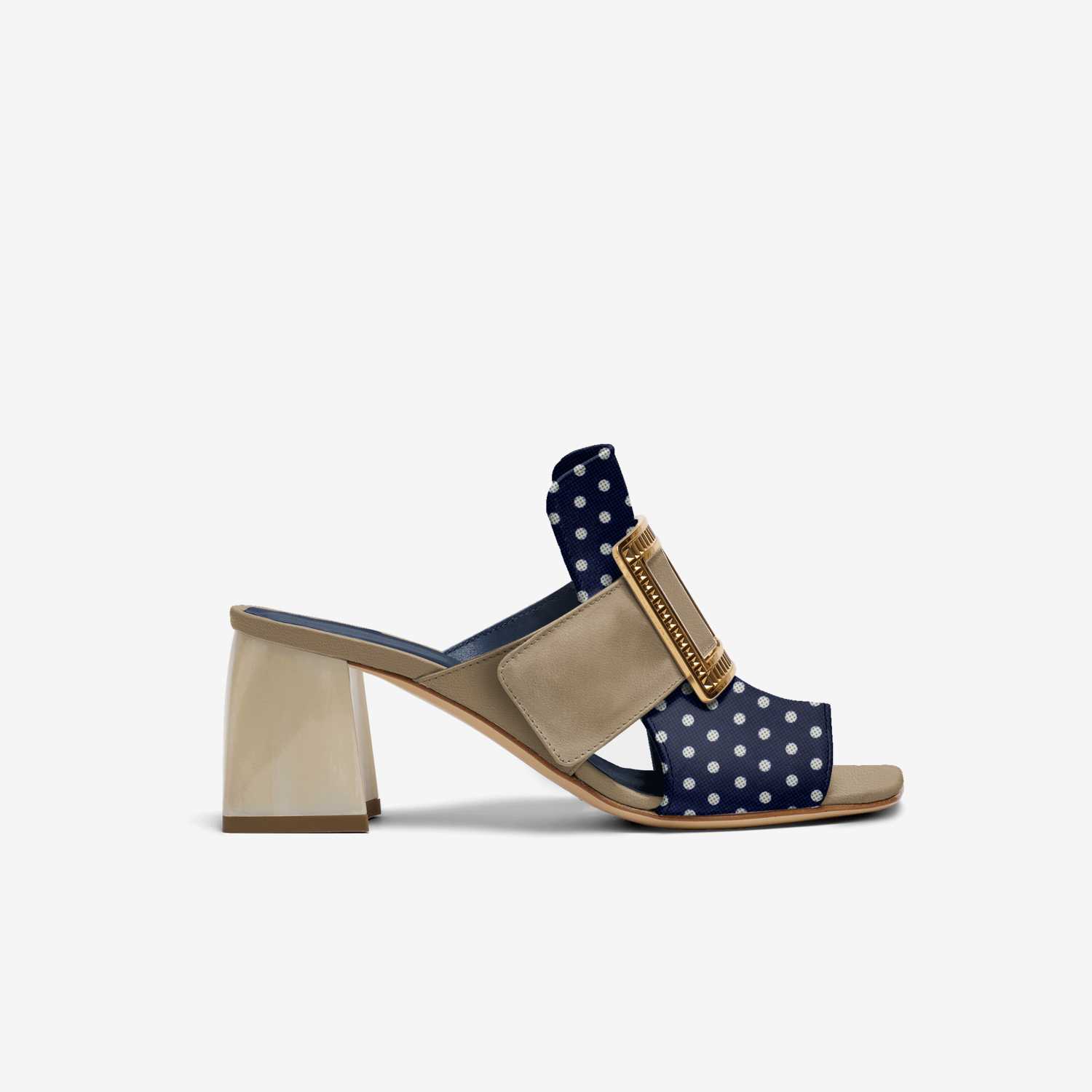 Rissa custom made in Italy shoes by Lareesa Long | Side view