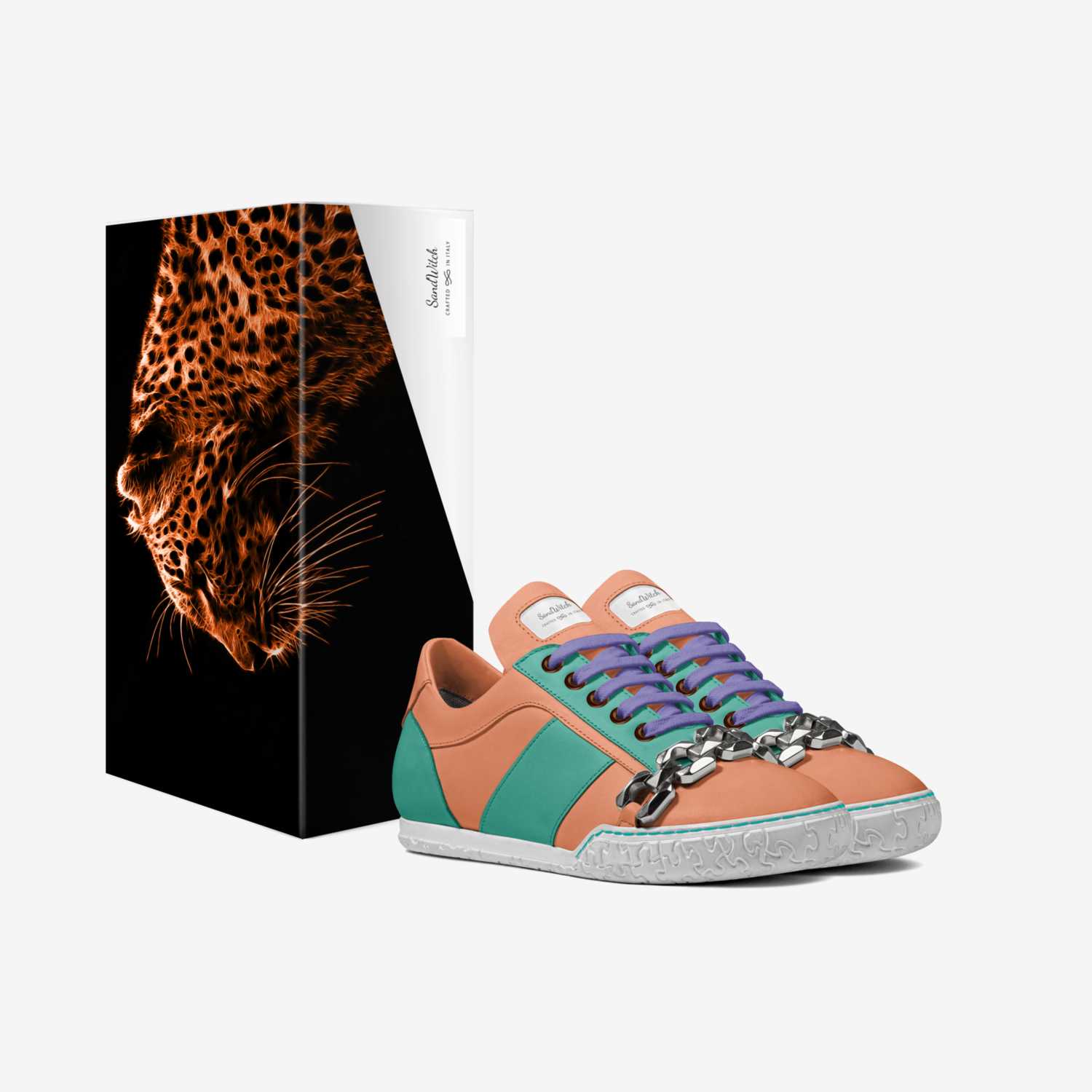 SandWitch custom made in Italy shoes by Grace Rodriguez | Box view