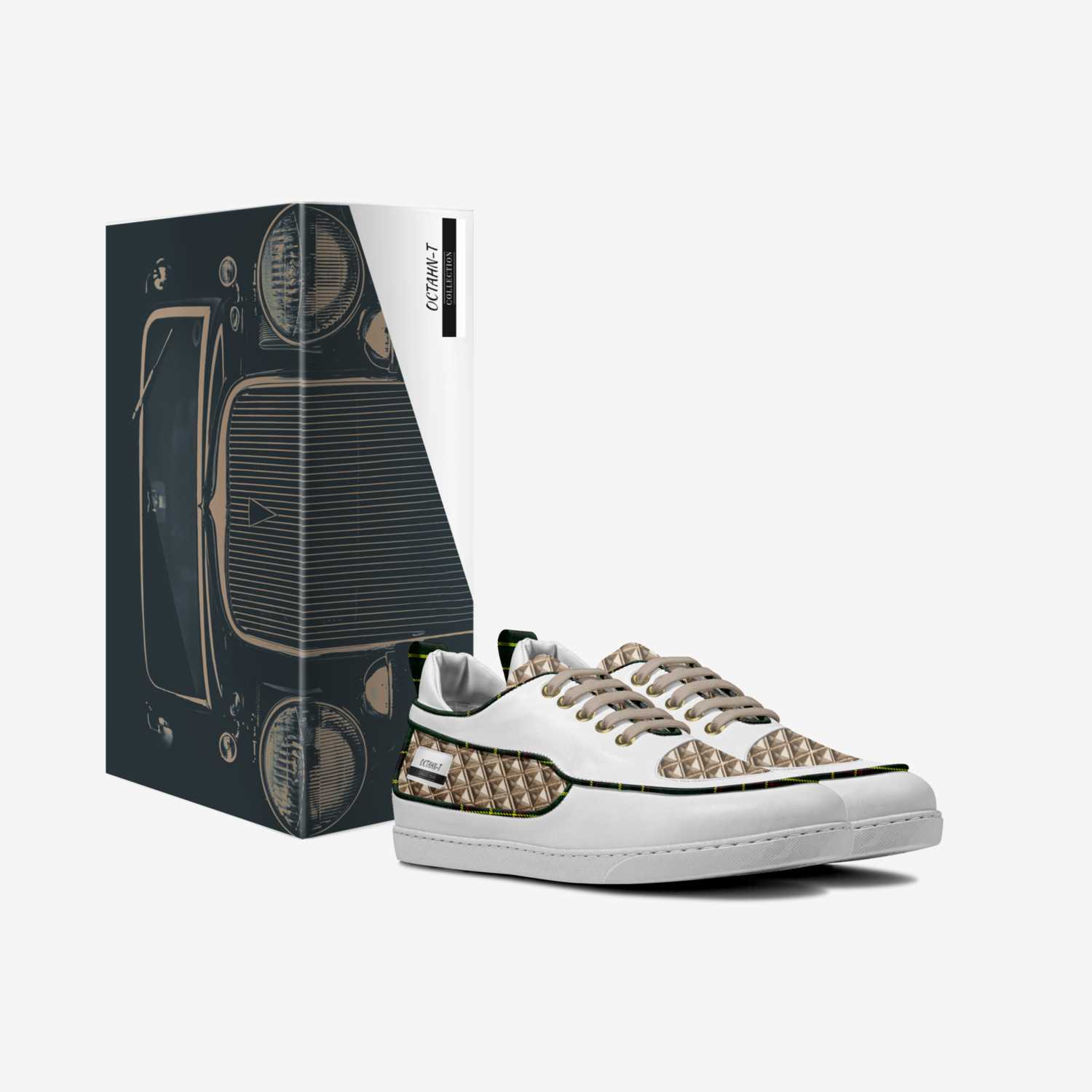 OCTAHN-T  custom made in Italy shoes by Thaddeus Hancock | Box view