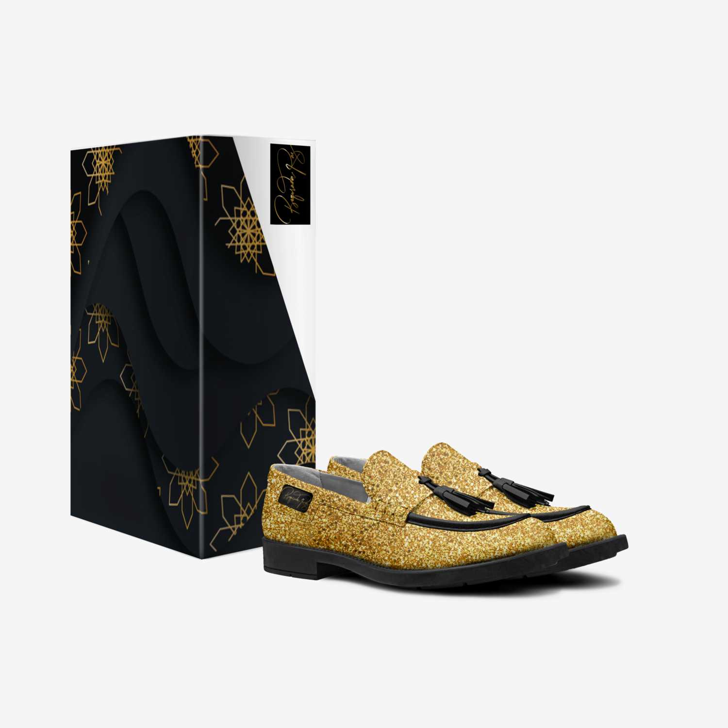 Boqorada Raz custom made in Italy shoes by Selena A Razo Bell | Box view
