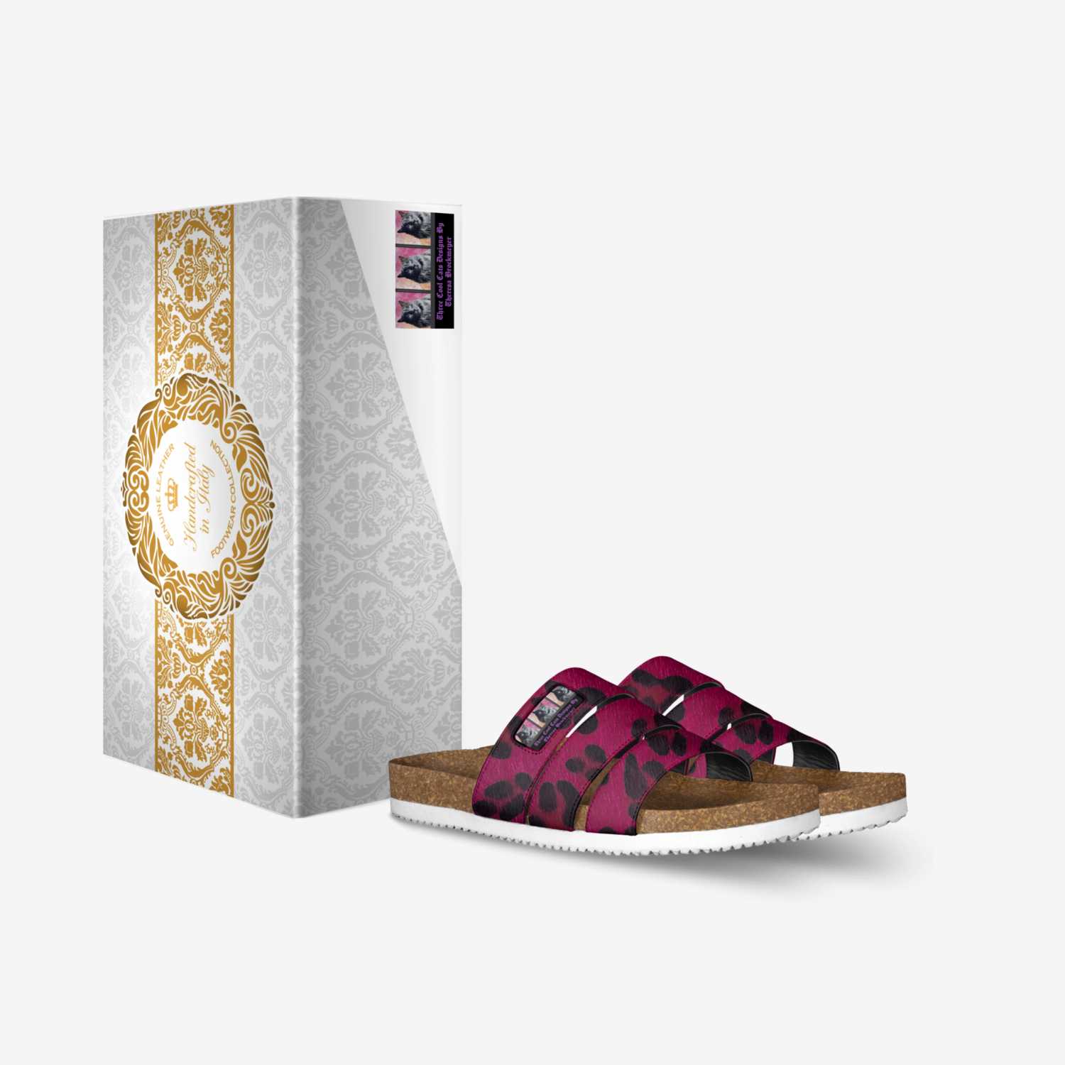 threecoolcatslux custom made in Italy shoes by Dr. Theresa Brockmeyer | Box view
