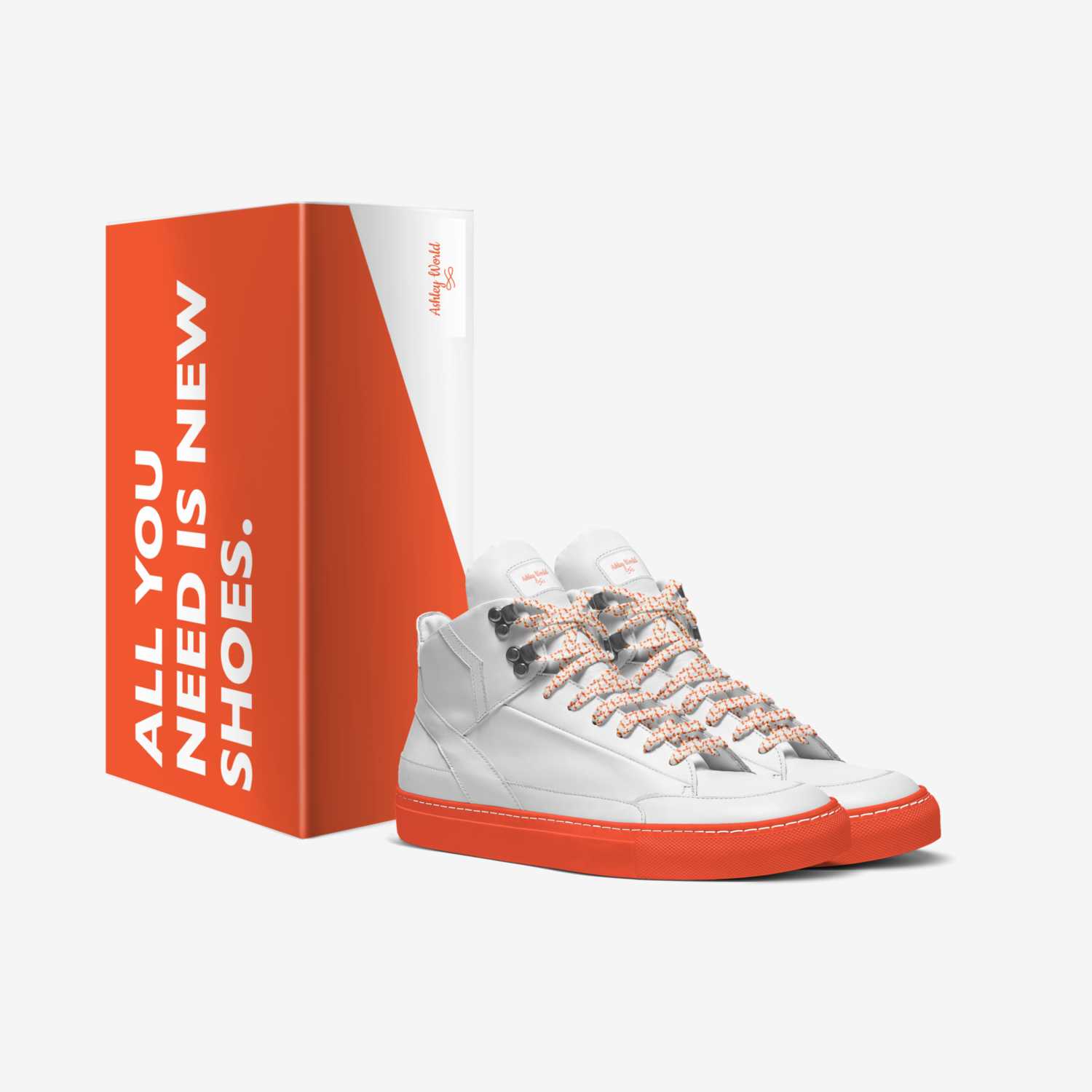 Ashley World  custom made in Italy shoes by Ebony Williams | Box view