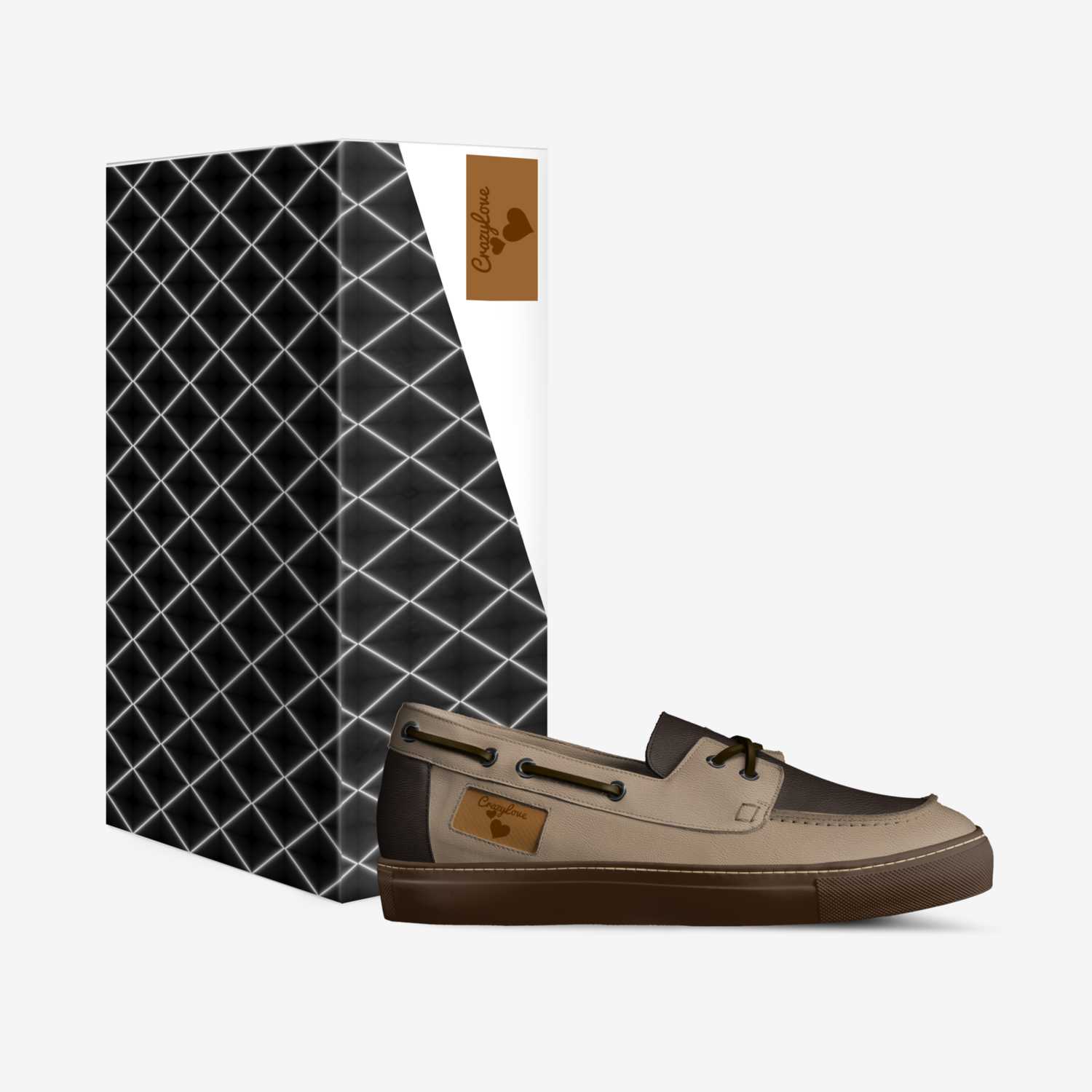 CrazyLove custom made in Italy shoes by Ayesha Hassaum | Box view
