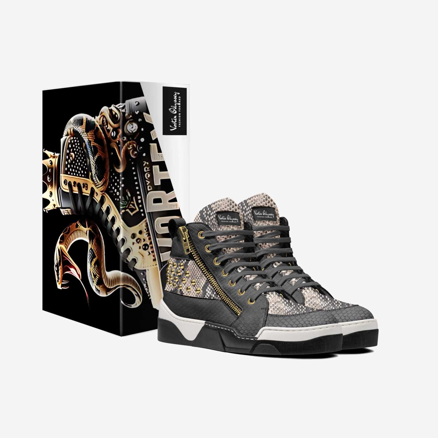 Vortex Odyssey custom made in Italy shoes by Bullish Boutique | Box view
