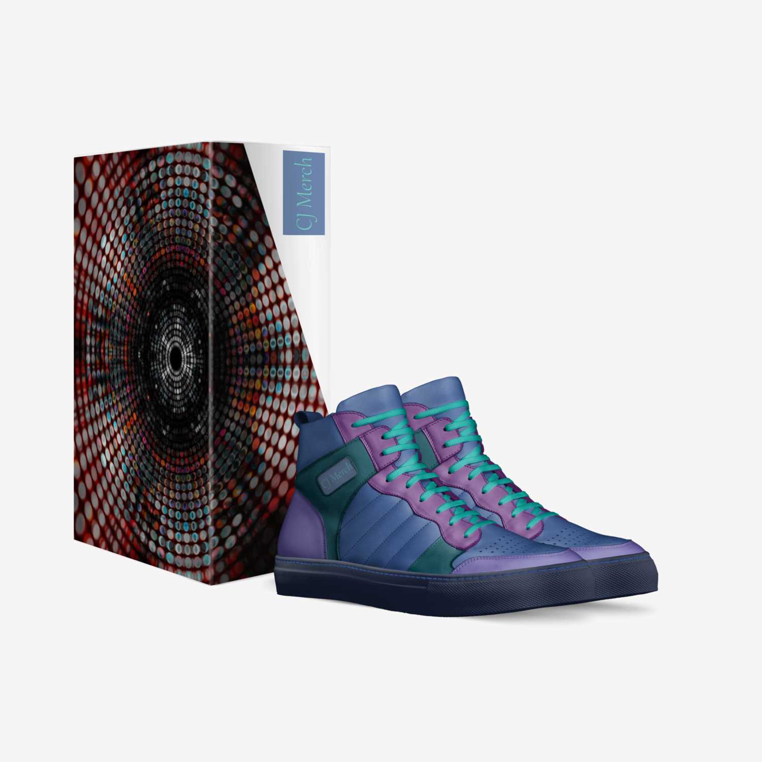 CJ Merch custom made in Italy shoes by Charles Gates Jr | Box view