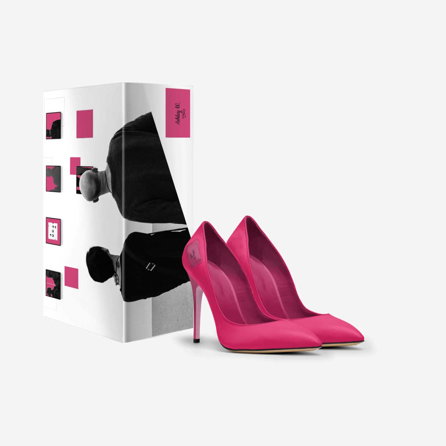 Ashley W. custom made in Italy shoes by Ebony Williams | Box view