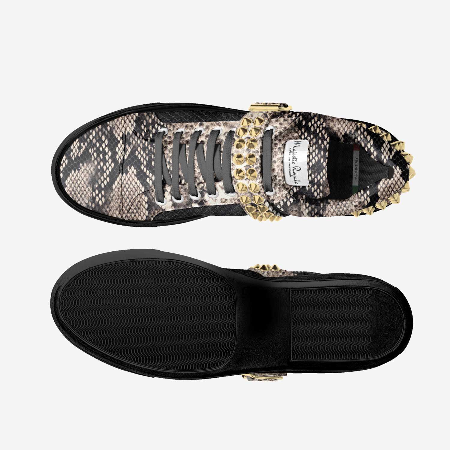 Majestic Royale custom made in Italy shoes by Bullish Boutique | Top view