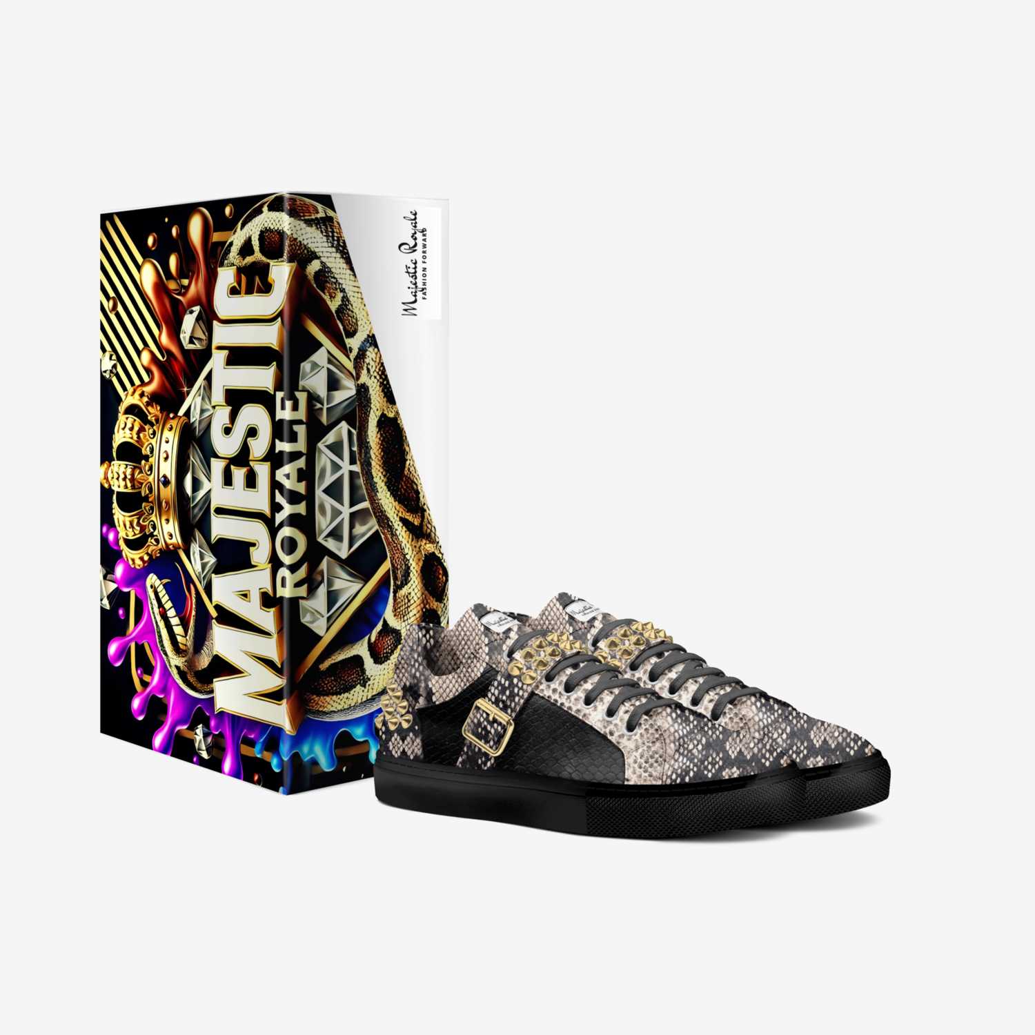 Majestic Royale custom made in Italy shoes by Bullish Boutique | Box view