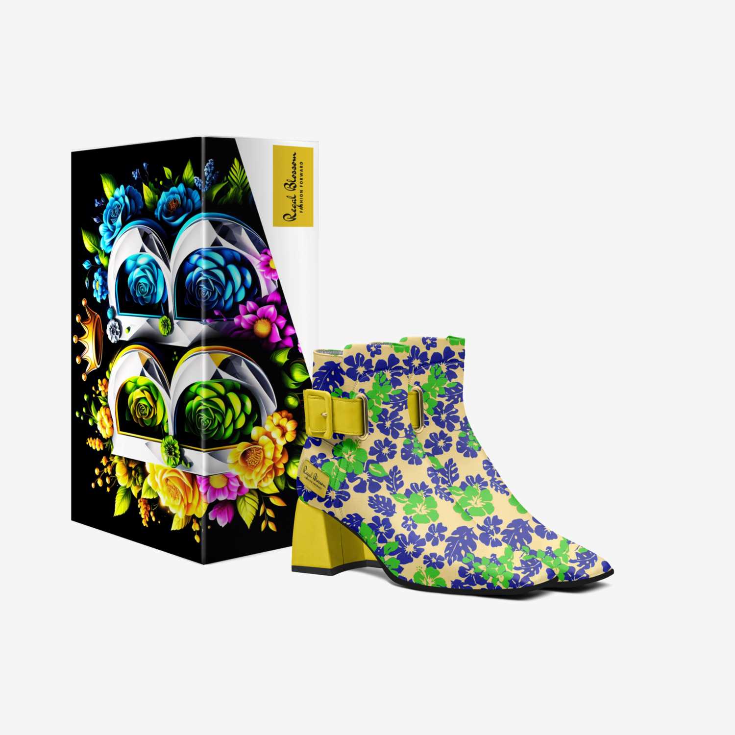Regal Blossom custom made in Italy shoes by Bullish Boutique | Box view