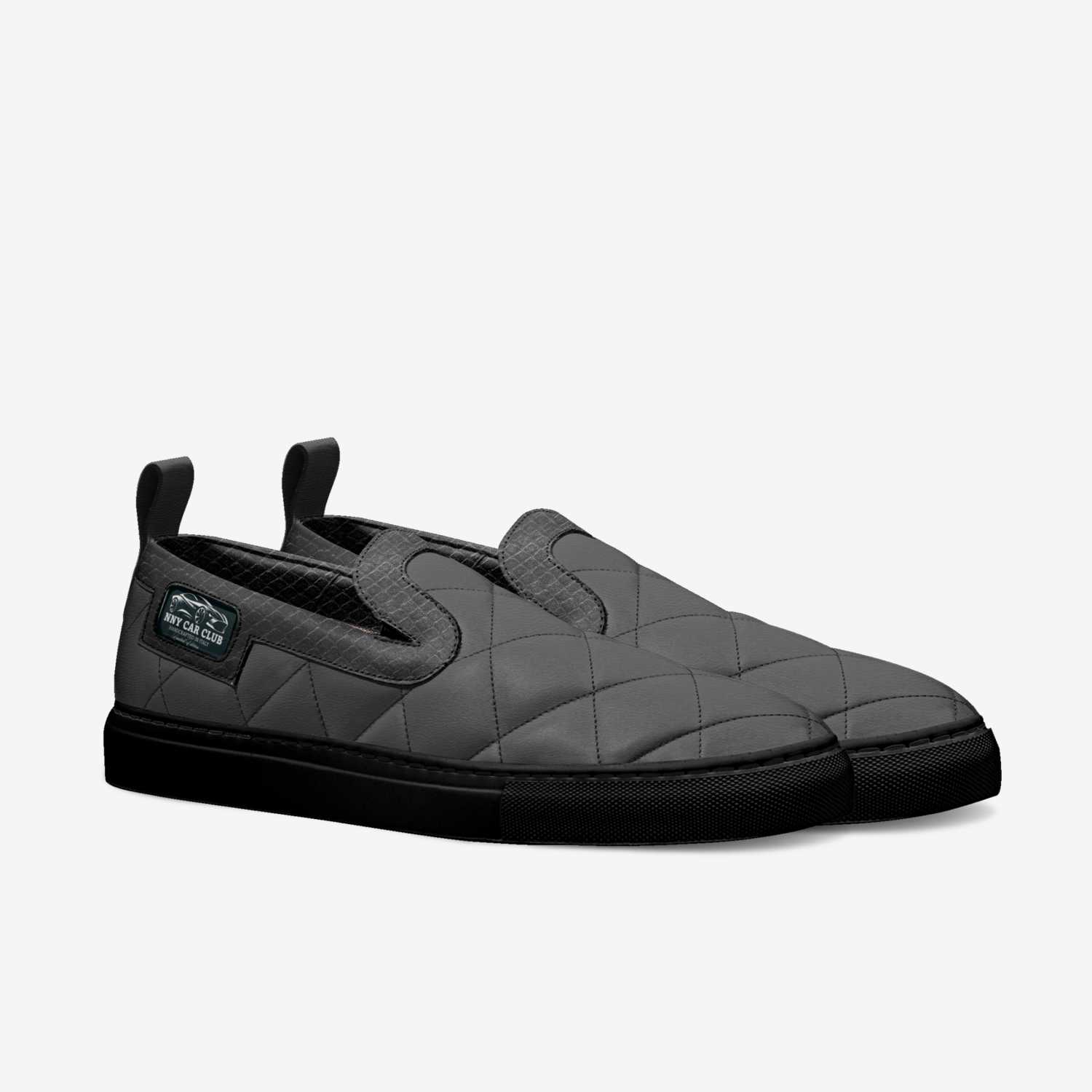 NNY Car Club custom made in Italy shoes by Micheal Todd | Double view