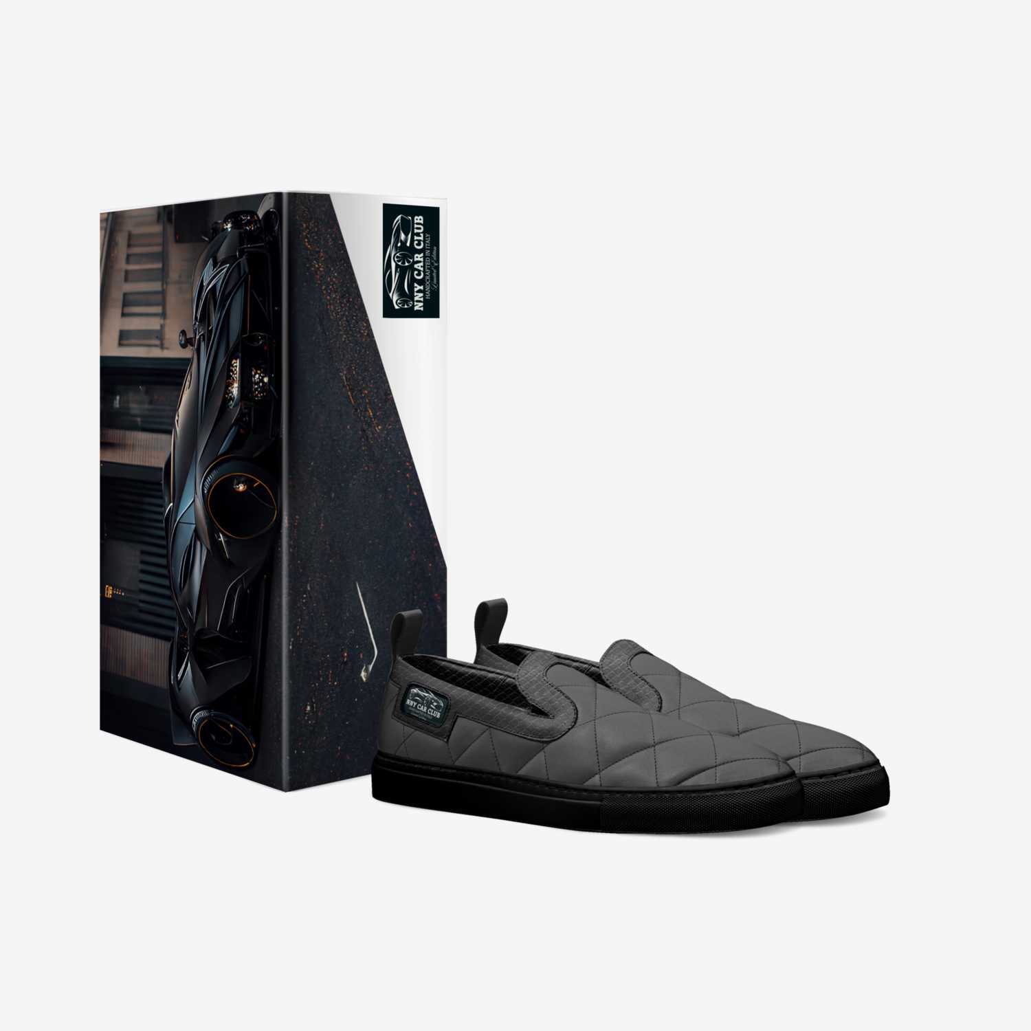 NNY Car Club custom made in Italy shoes by Micheal Todd | Box view