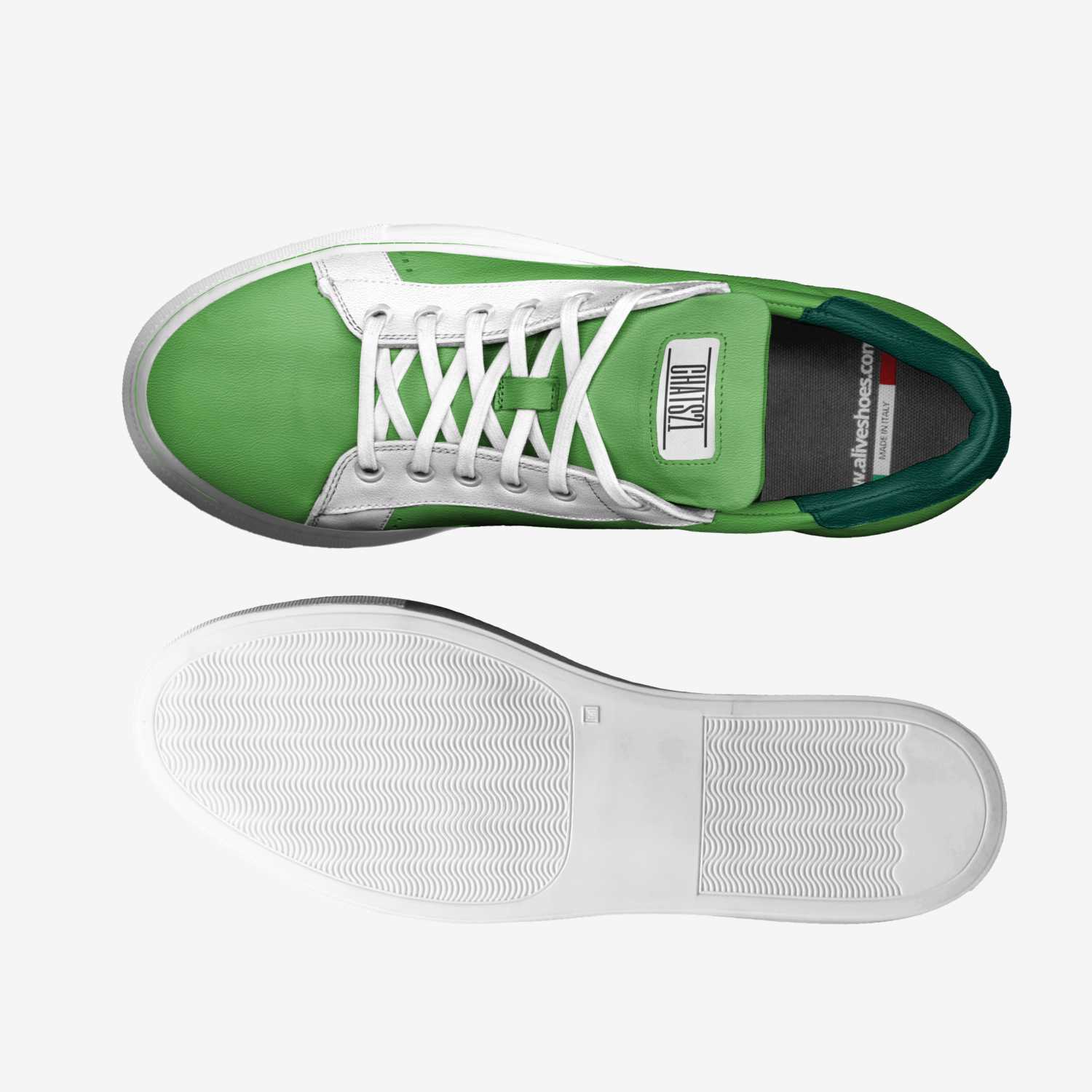 CHATS21 custom made in Italy shoes by Schurod Chatman | Top view